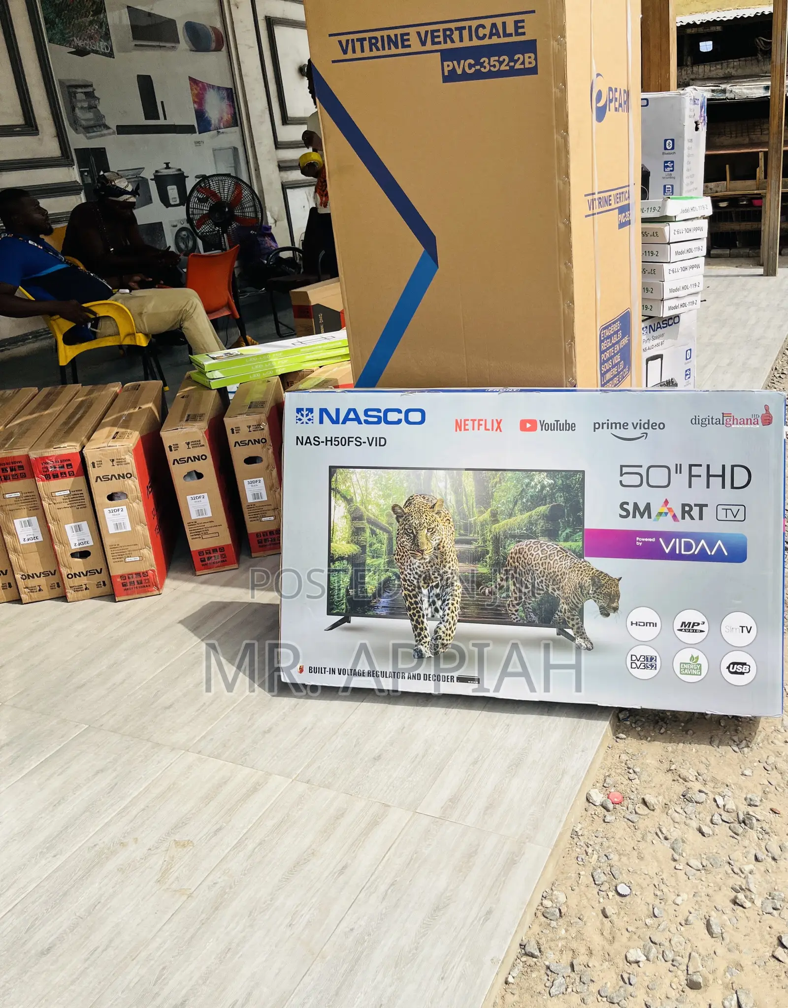 Well Design Nasco 50 Full Hd Smart Screen Tv(Black).