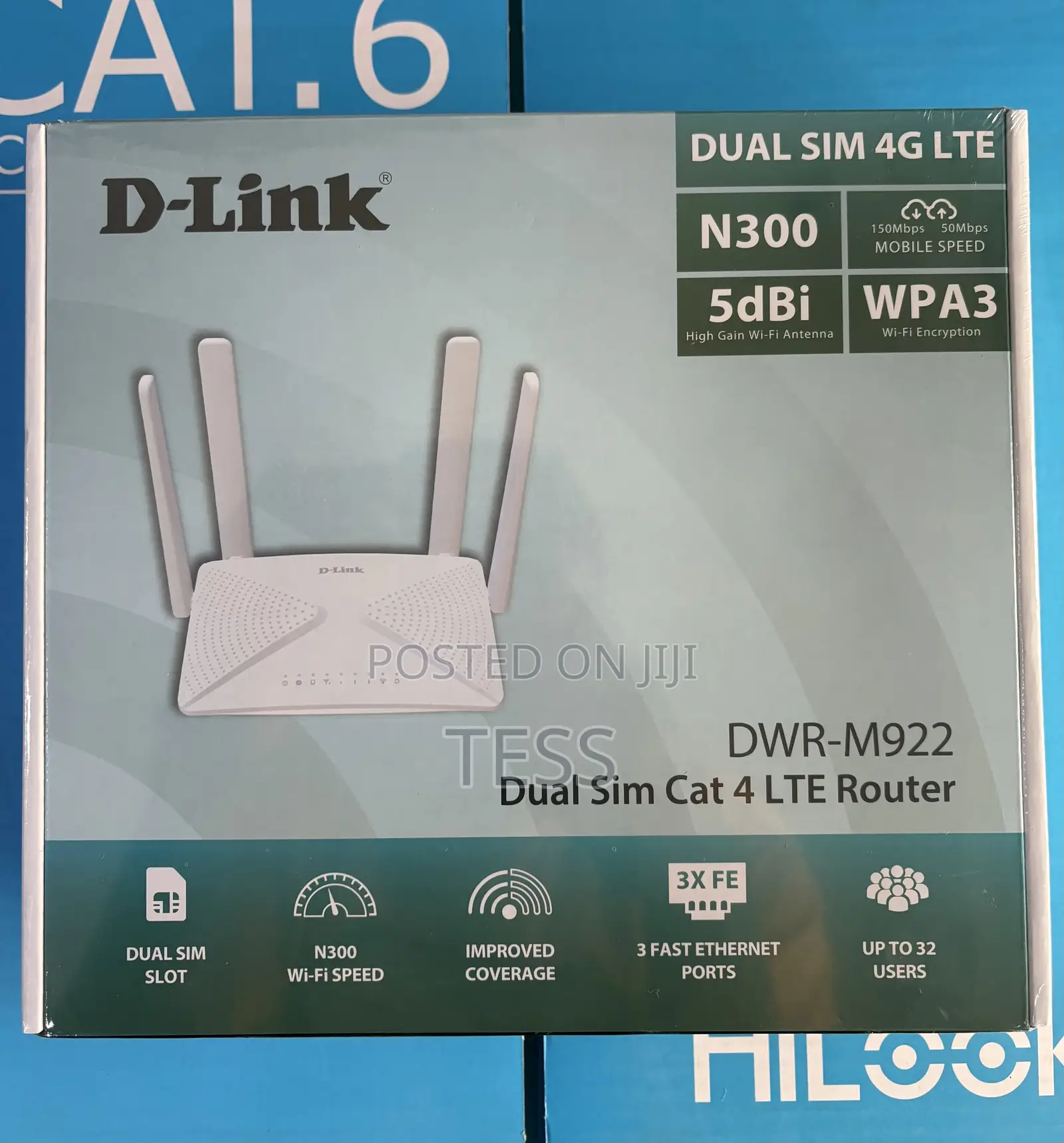 D-Link Universal Sim Router M922 4g Lte Dual Sim 2.4ghz/5ghz