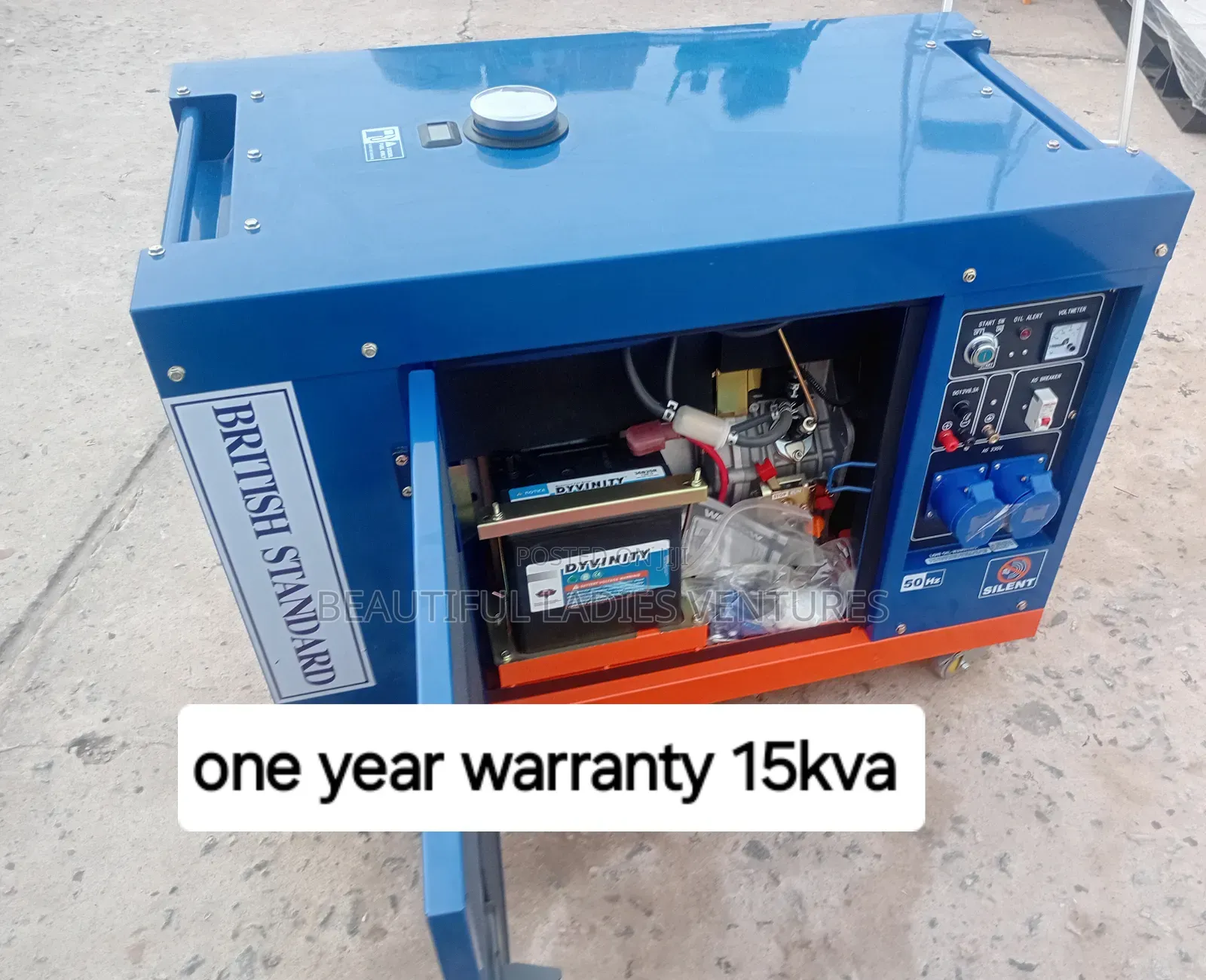 Supper Efficient Silent Diesel Generator 15kva