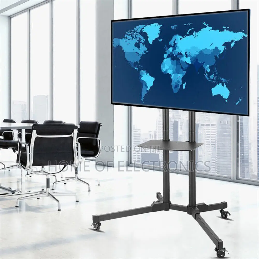 Strong and Flexible Movable Trolley Tv Stand(32-70 Inch)