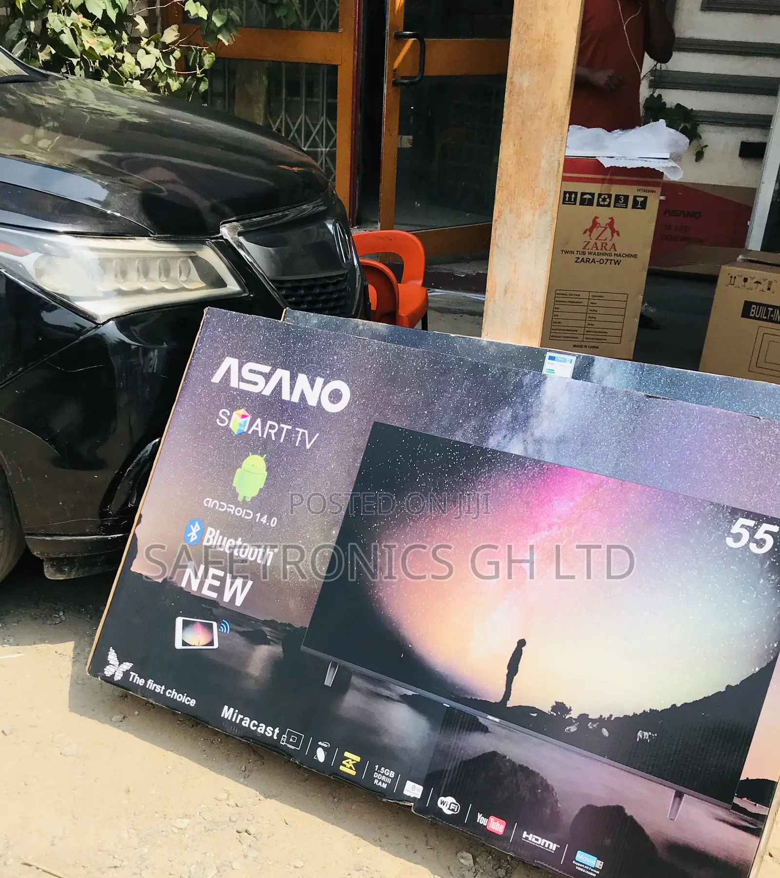 Clearview Asano 55 Inch Smartscreen Led Android Tv