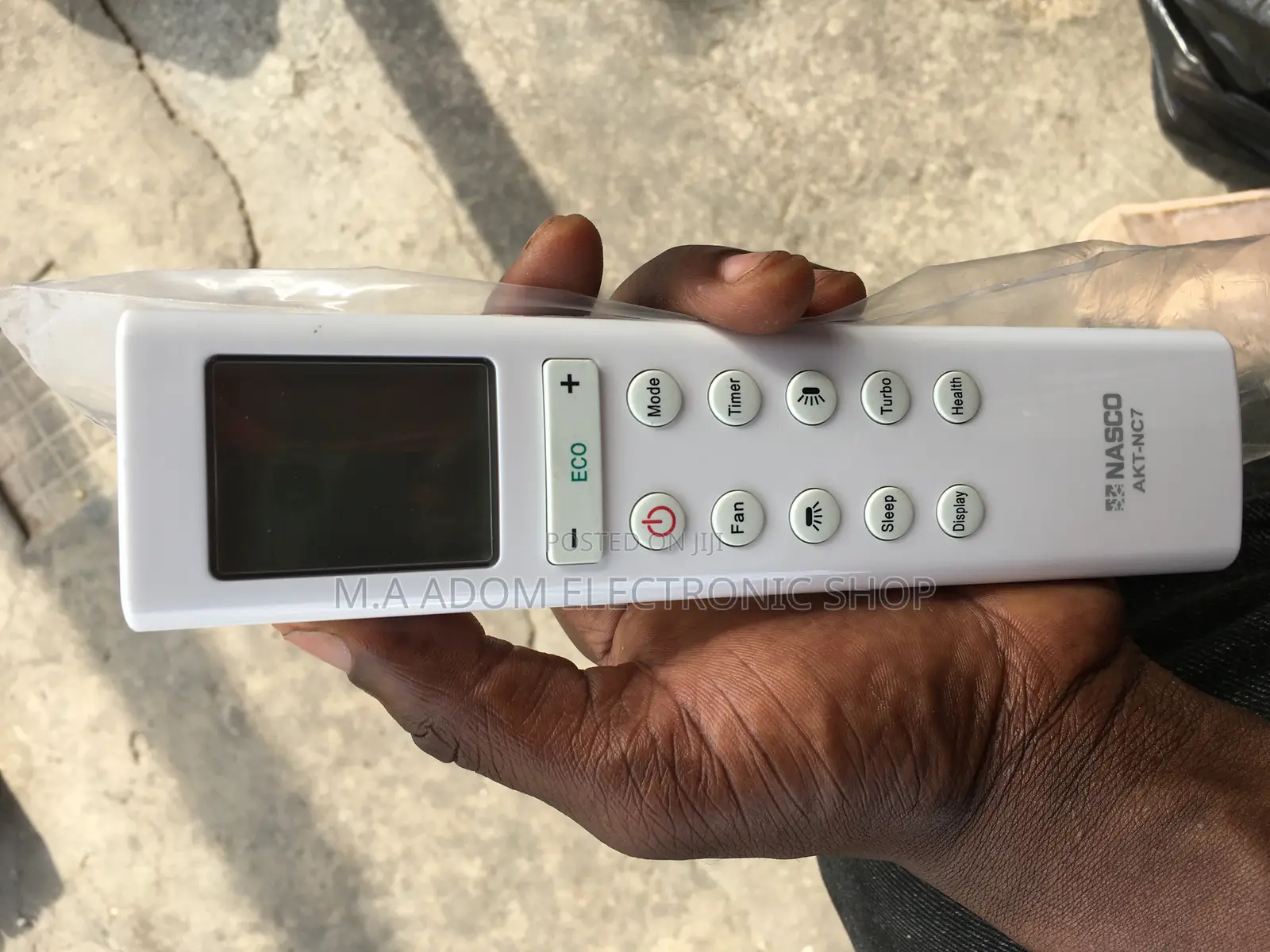 Dual Inverter Air Conditioner Remote for Nasco