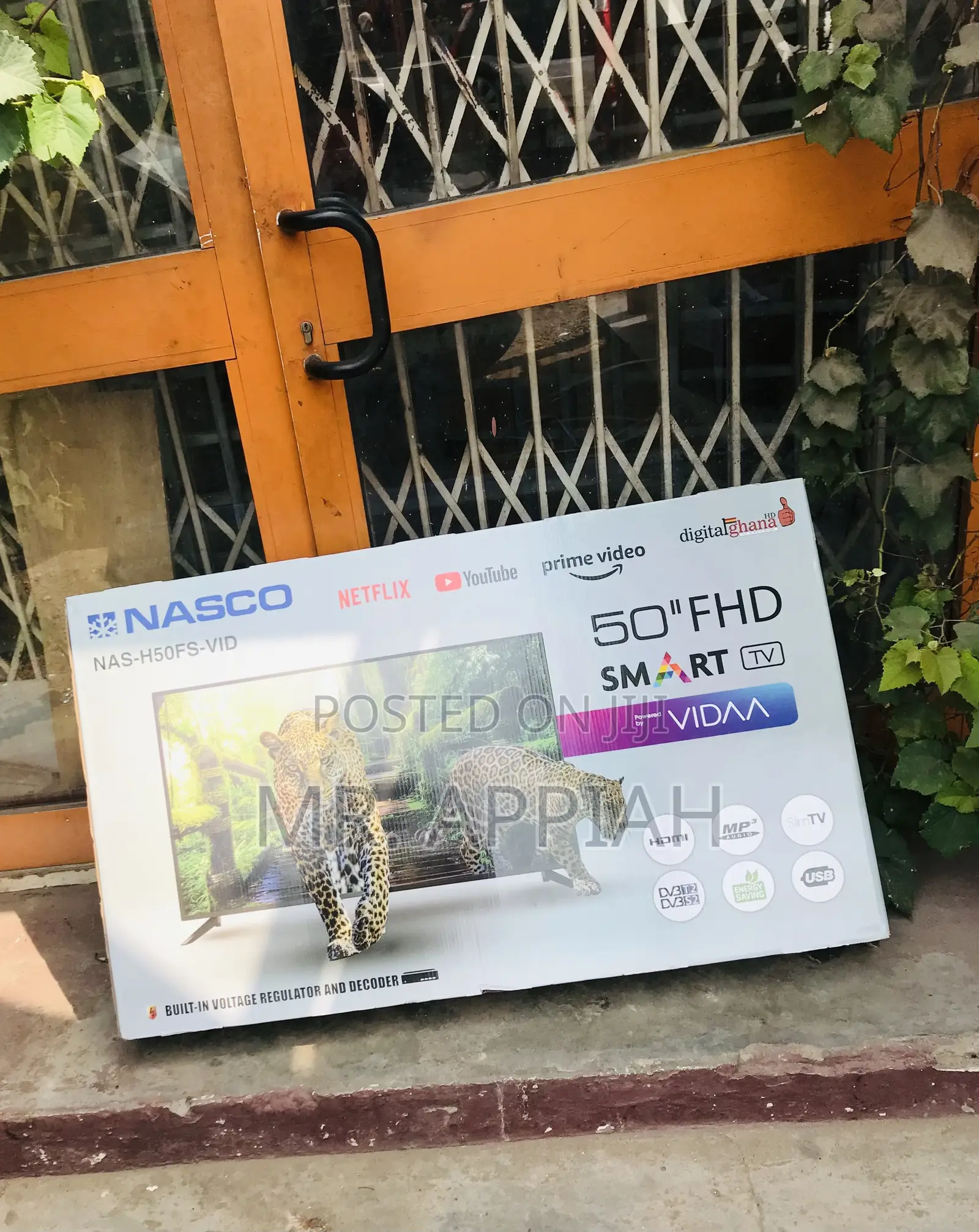 Choose Latest Nasco 50 Inch FHD Satellite Smart Screen Tv.