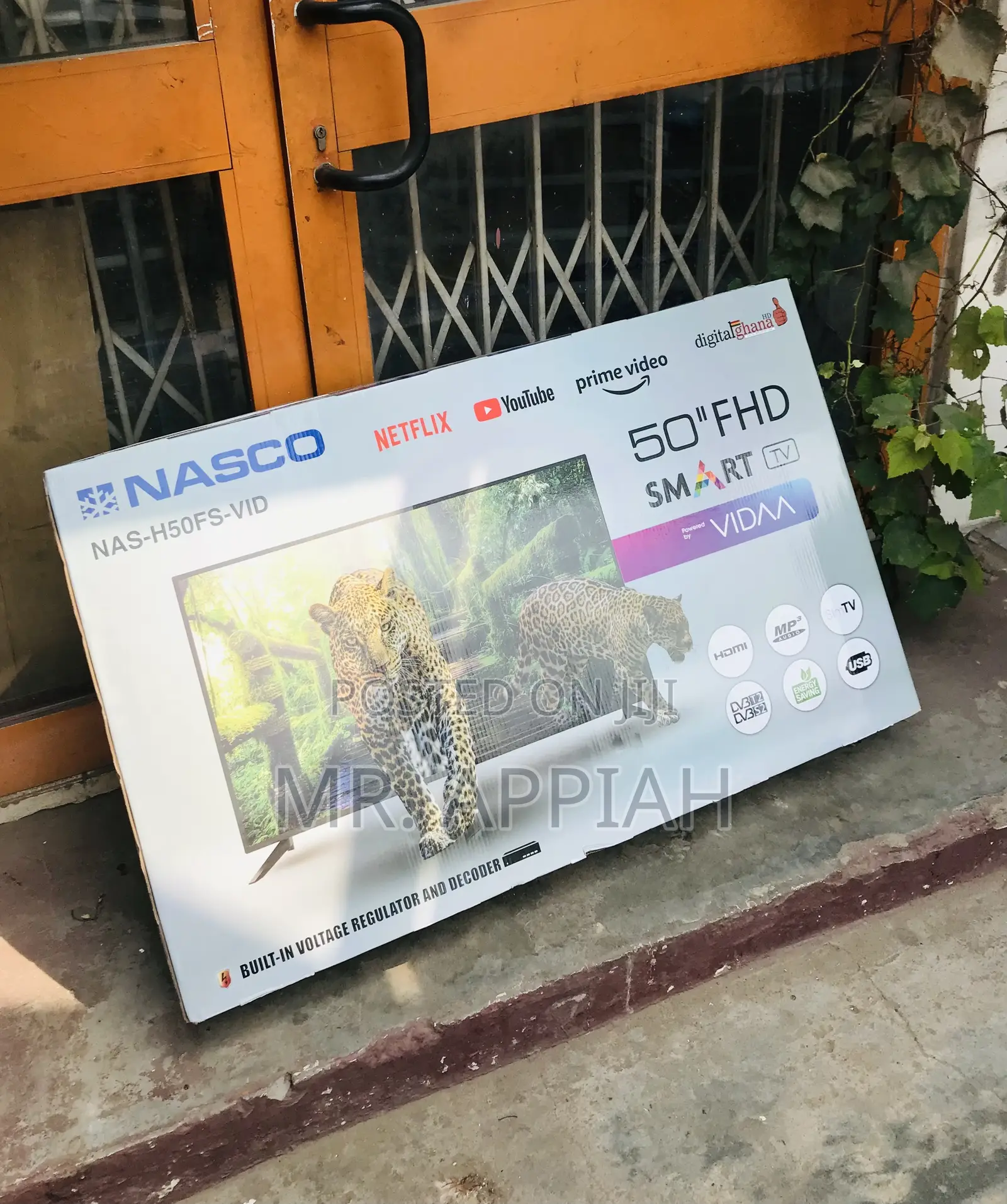 Buy Latest Nasco 50inch Satellite Smart Screen Tv(Black)