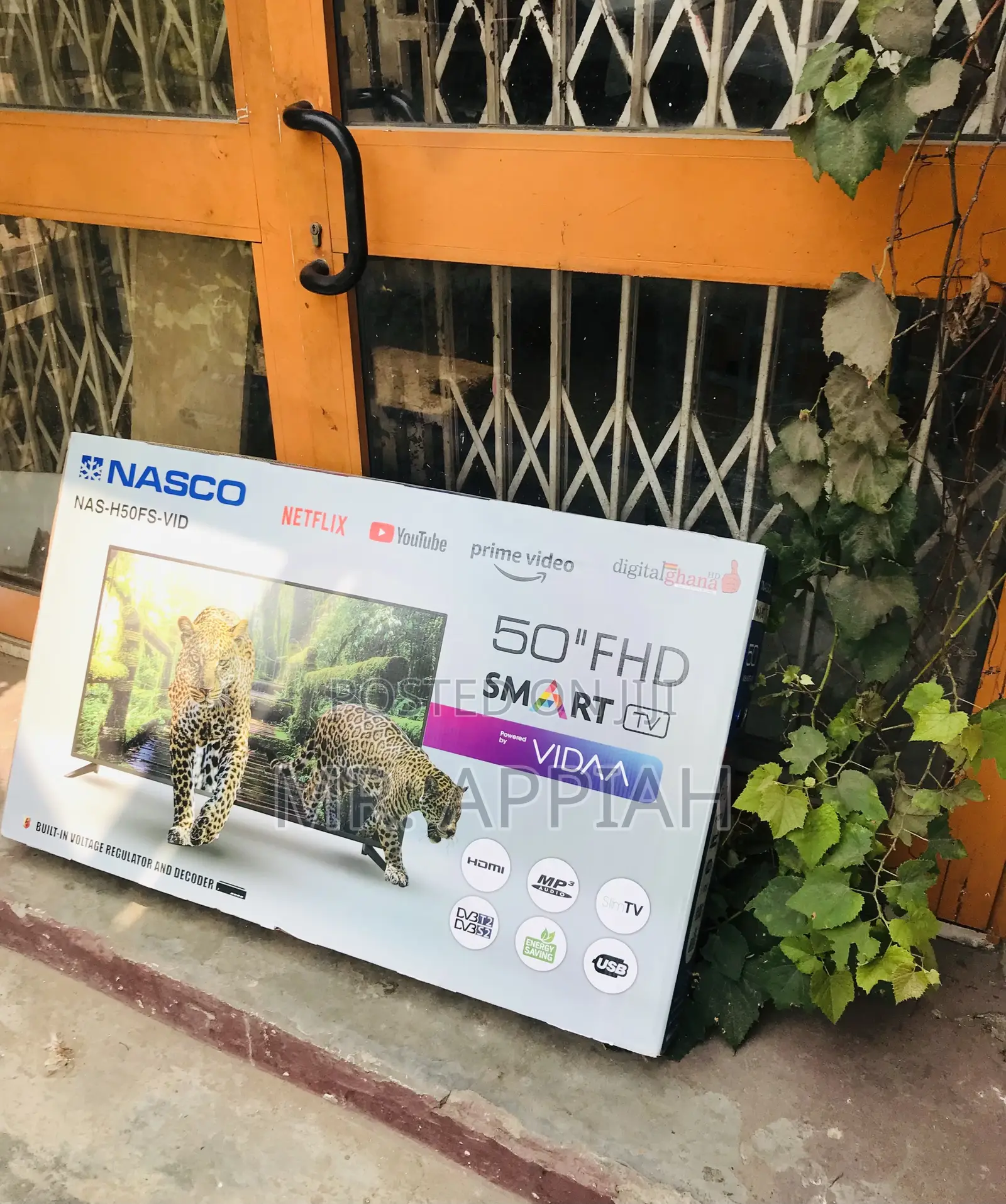 Buy Latest Nasco 50inch Satellite Smart Screen Tv(Black)