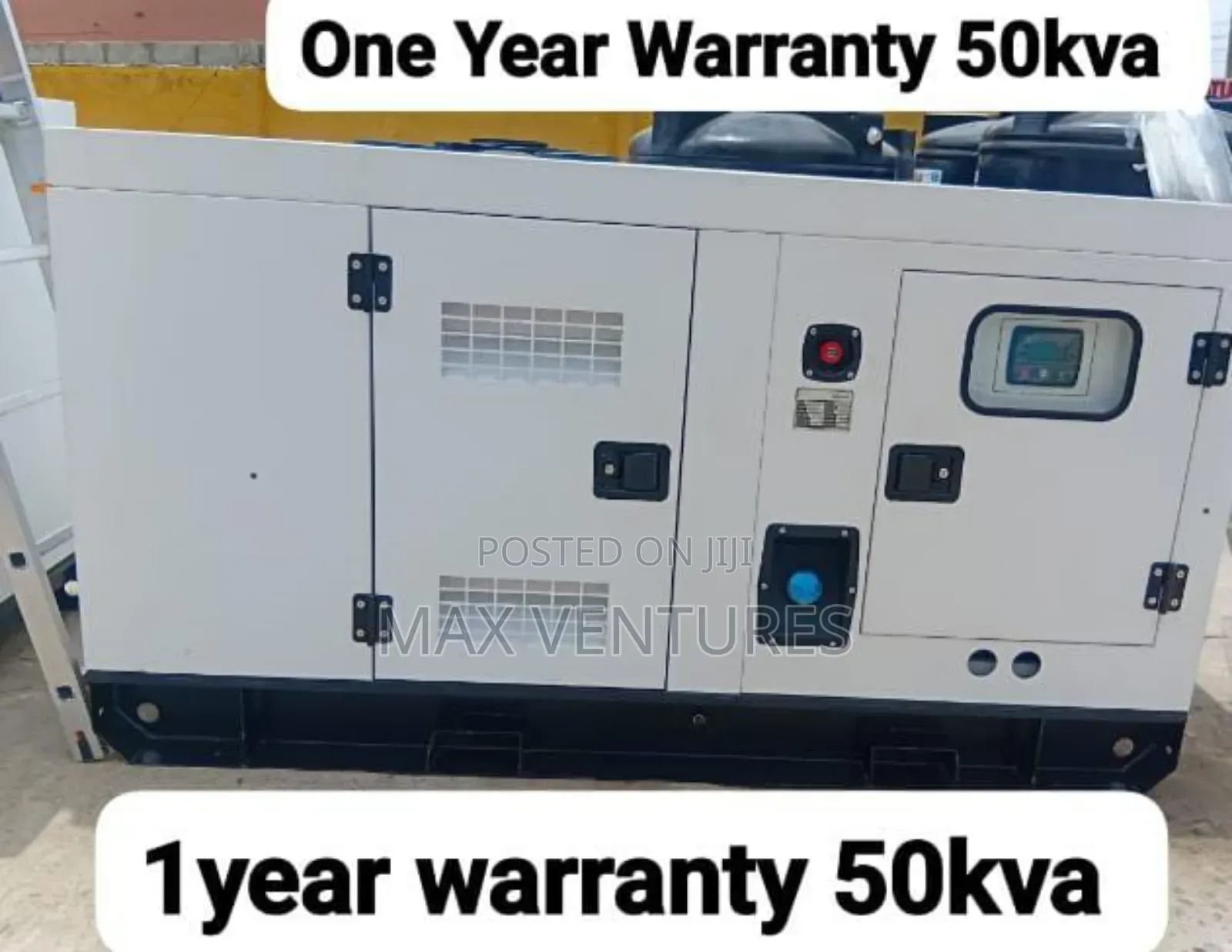 50kva Diesel Generator, Heavy Duty Construction Genset 50kw