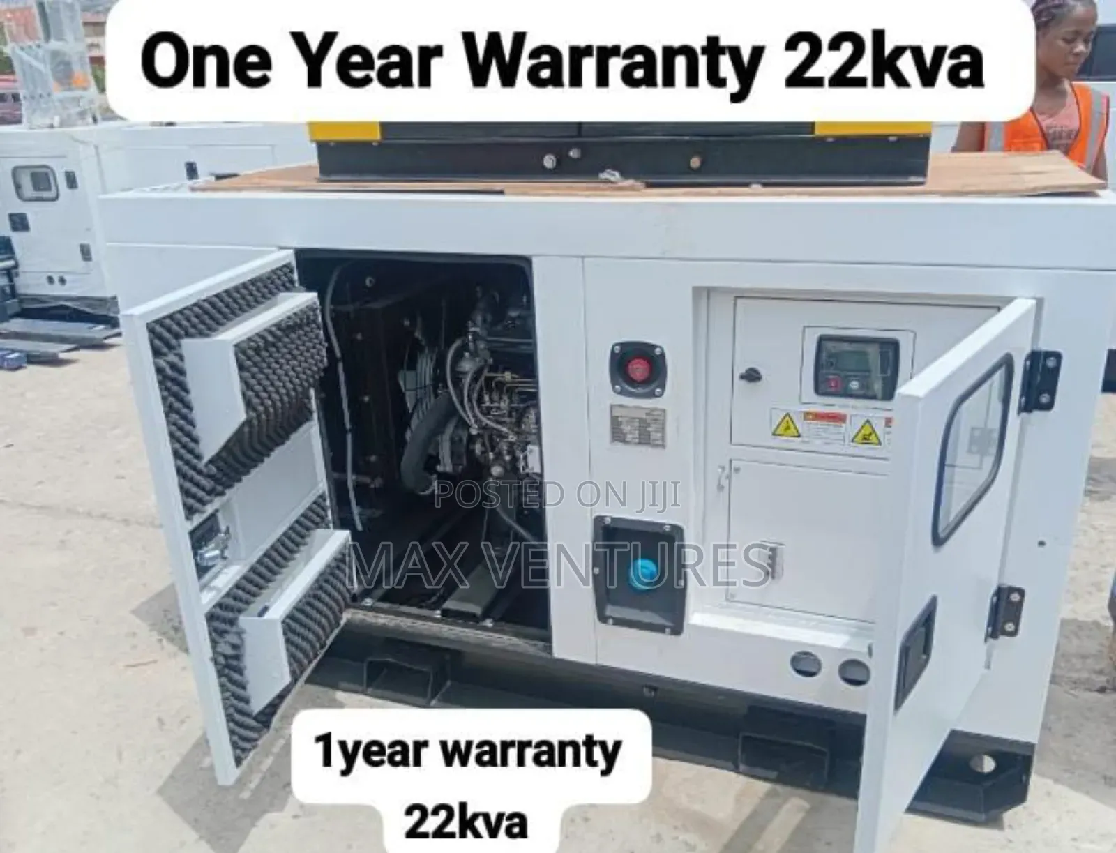 Rust Resistant 22kva Perkins Diesel Generator Easystart 22kw