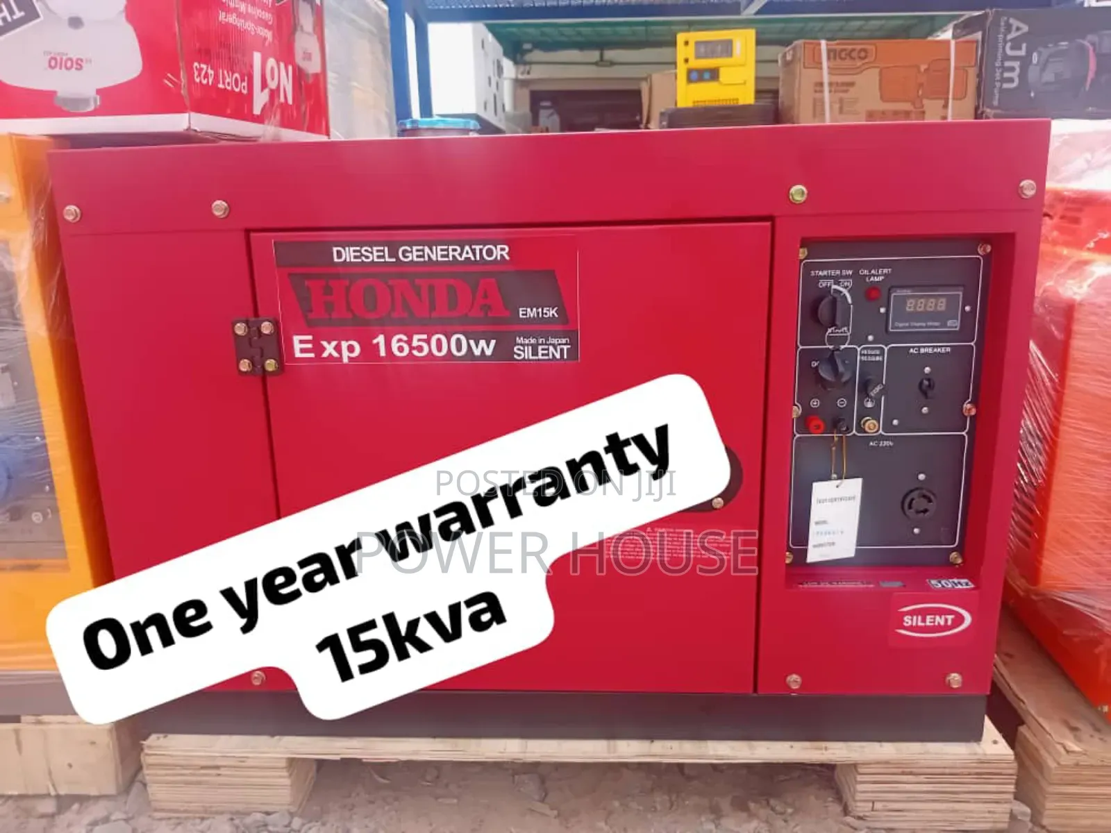 High Powered 15kva Honda Diesel Silent Generator 15kva Honda