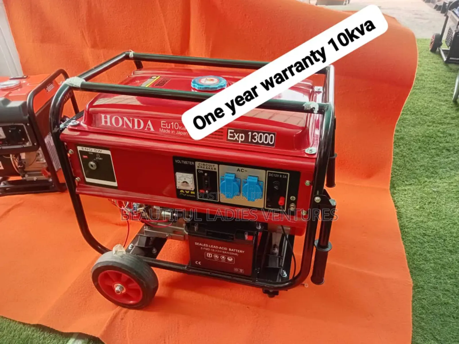 Smart Brand Red Honda Generator 10kva