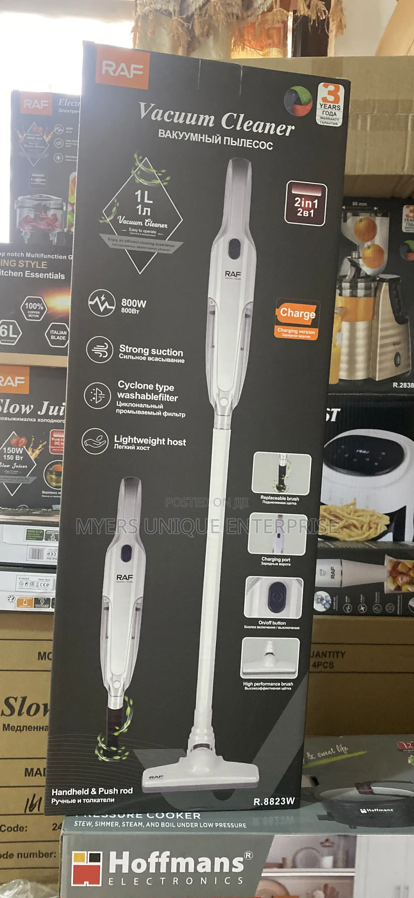 2in1 Rechargeable Vacuum Cleaner