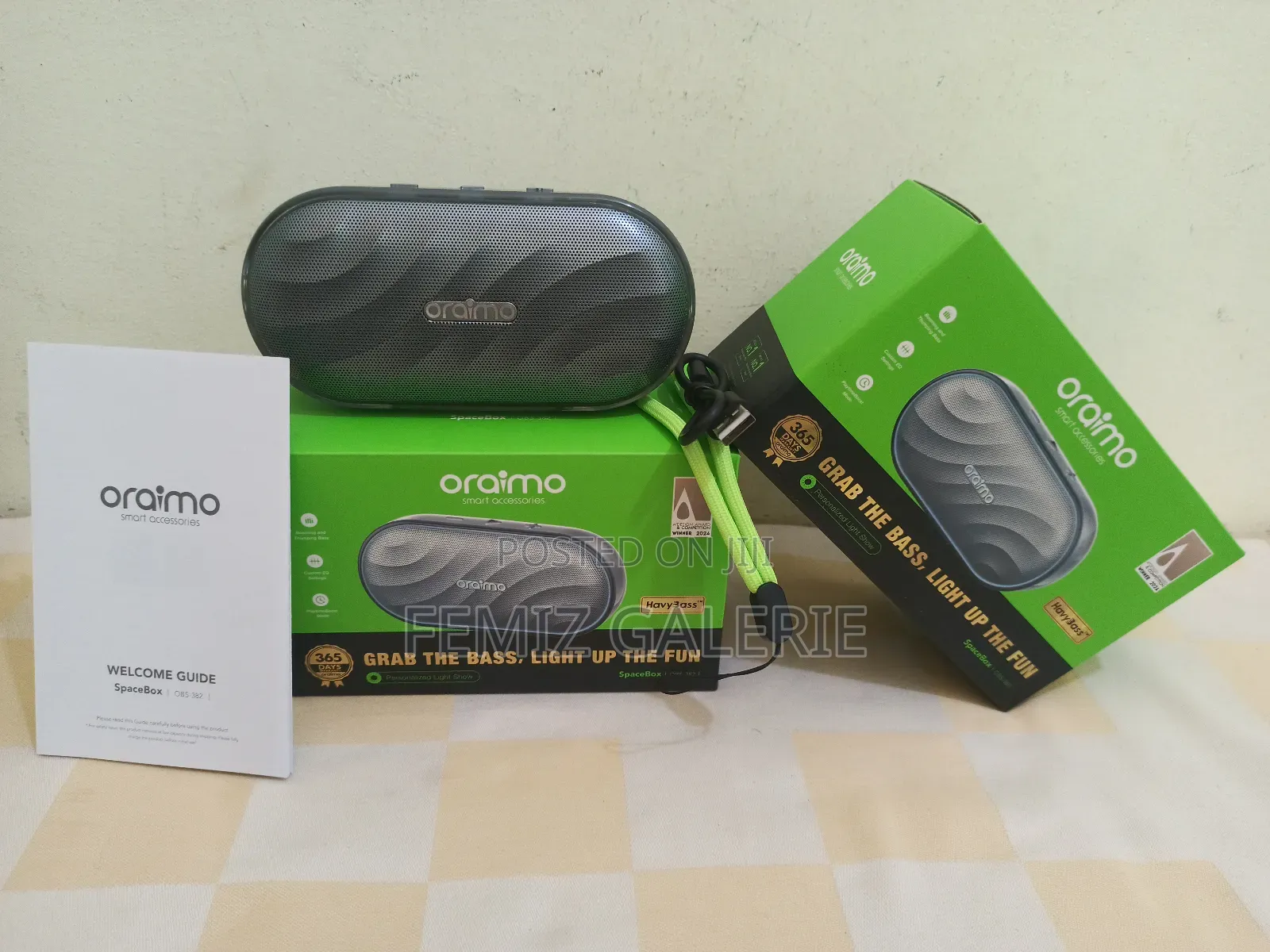 Oraimo Spacebox 8w Fm Wireless Speaker