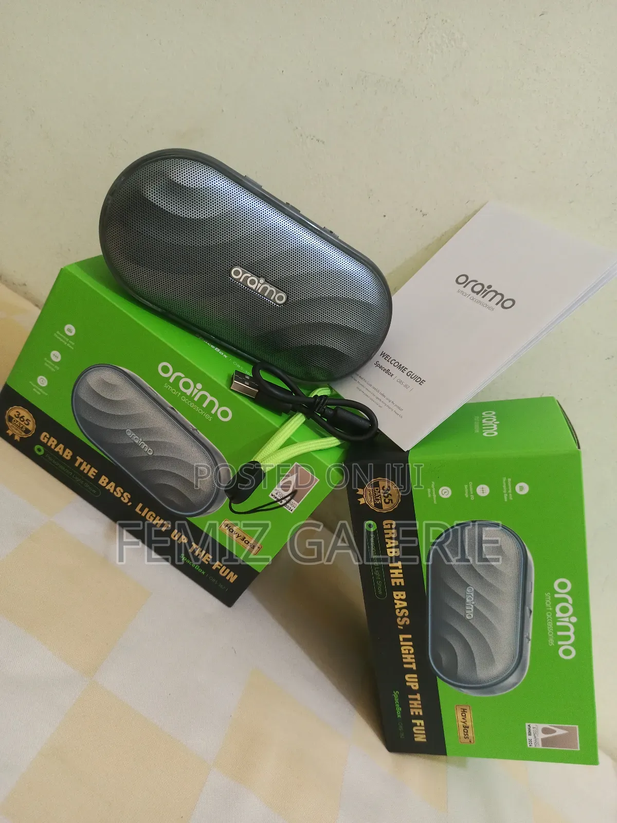 Oraimo Spacebox 8w Fm Wireless Speaker