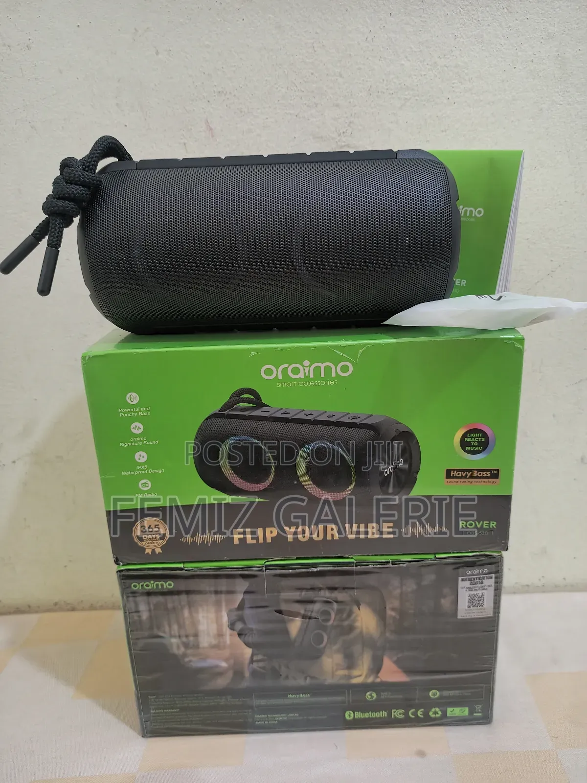 Oraimo Rover 12w Fm Wireless Speaker