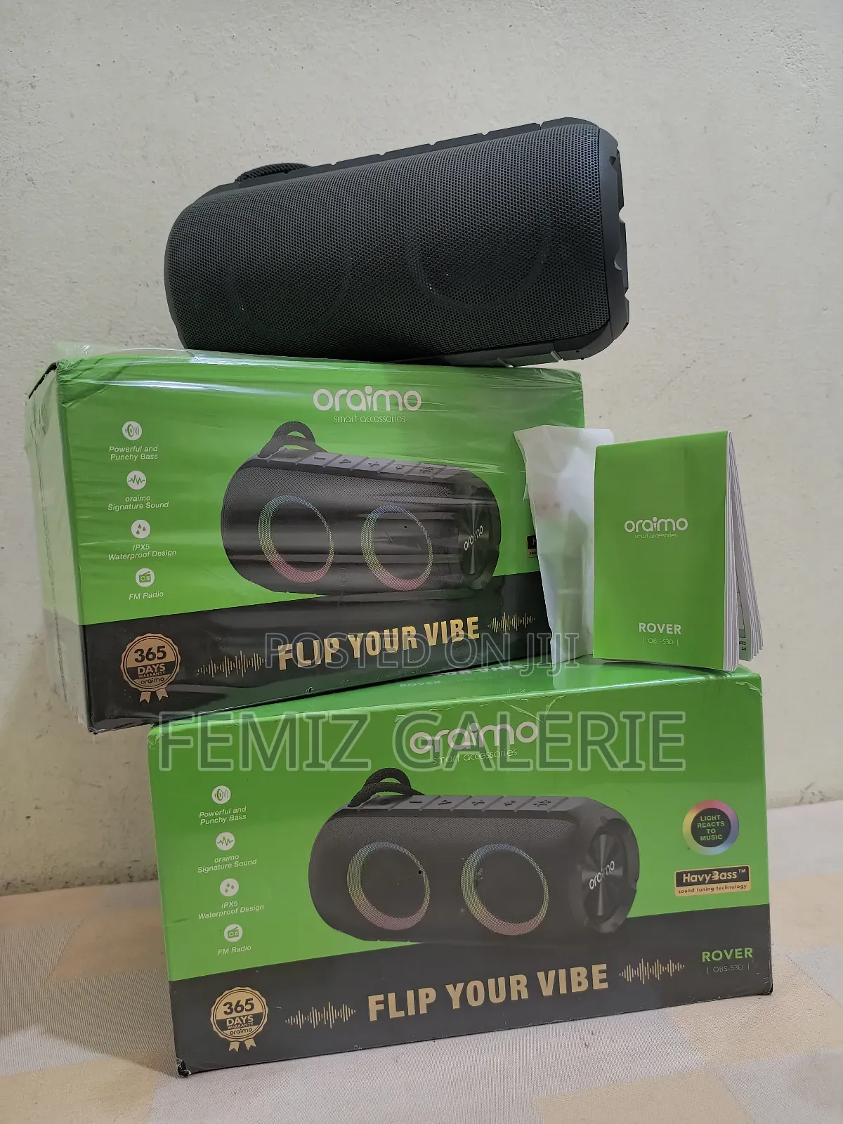 Oraimo Rover 12w Fm Wireless Speaker