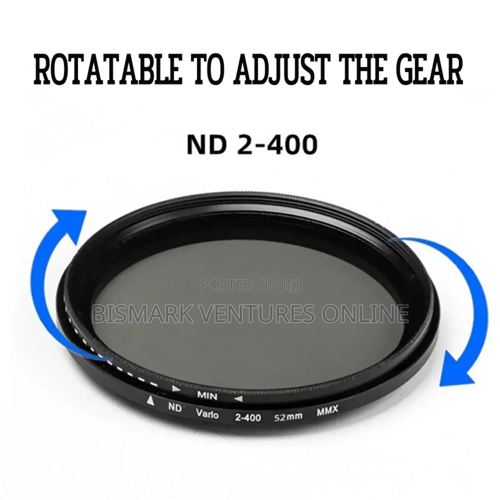 52mm Nd 2-400 Filter for Smart Phone Camera Lens.
