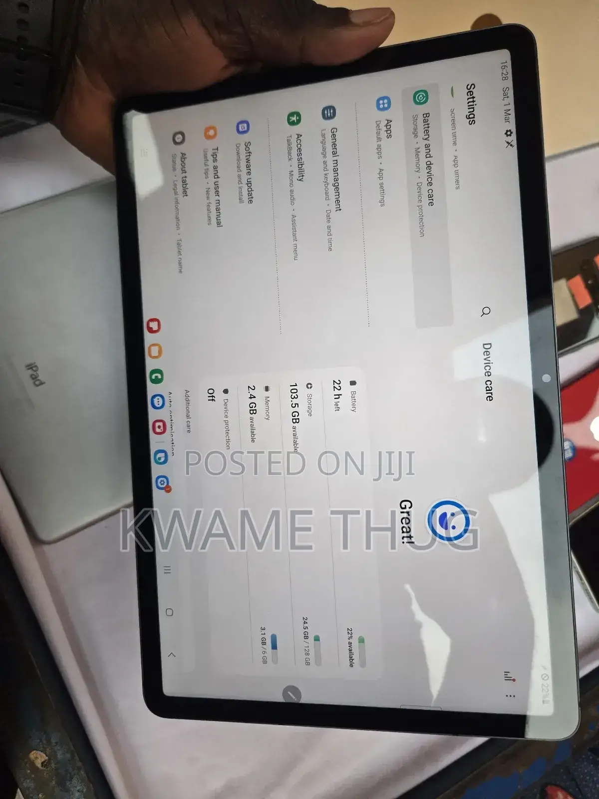 New Samsung Galaxy Tab S7 128 GB
