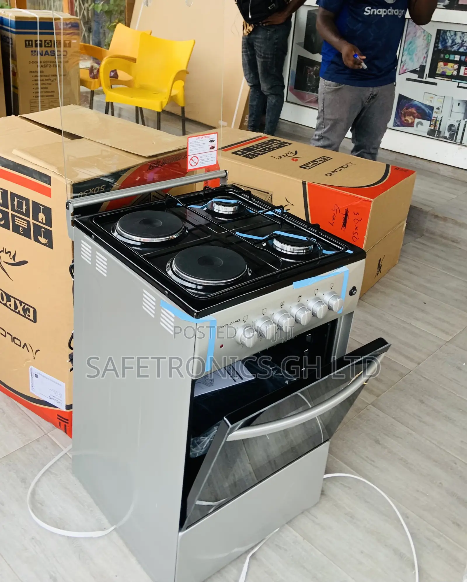 Essential Fast Turkish Oven 50x50 2 Gas 2 Electric Volcano