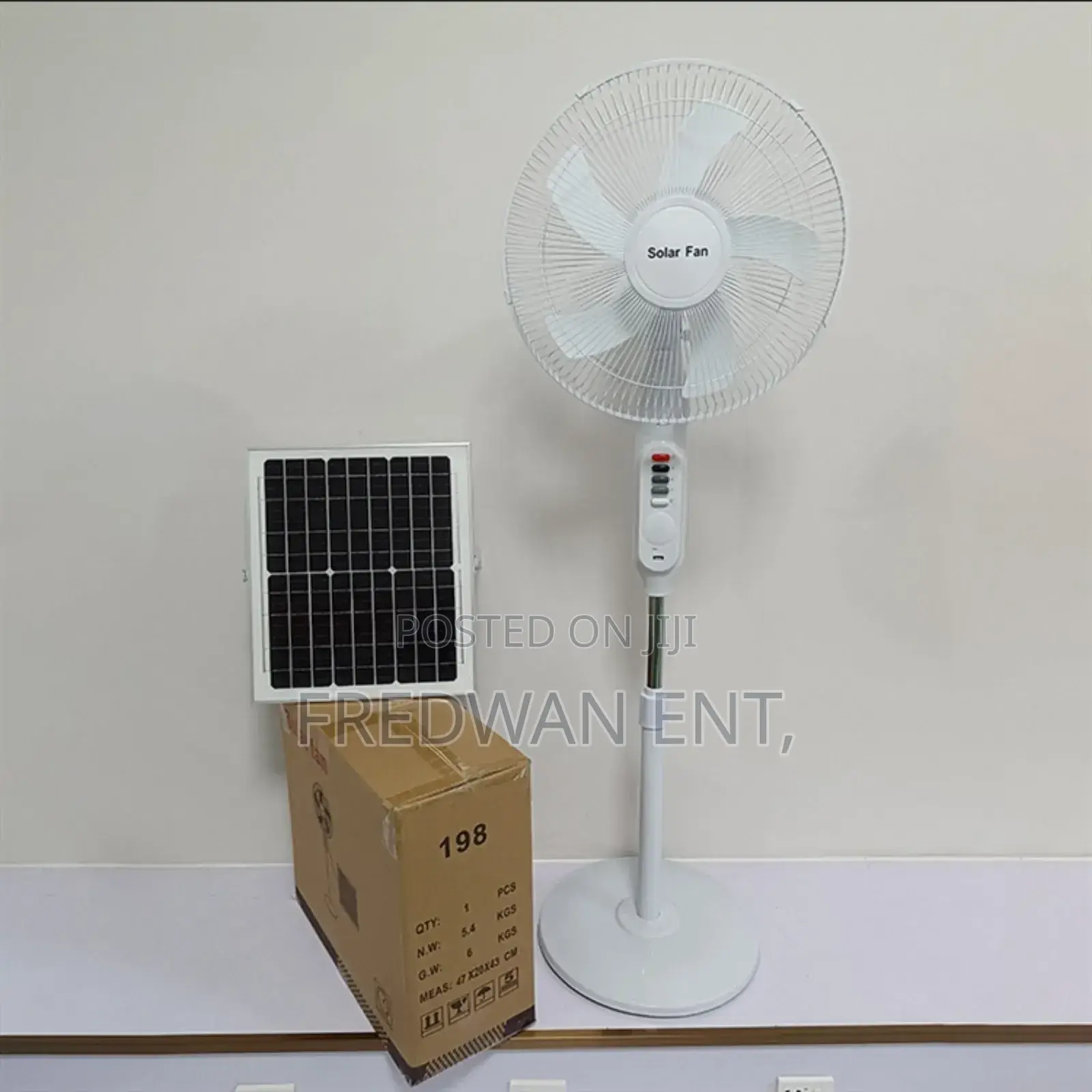 Solar Powered Fan