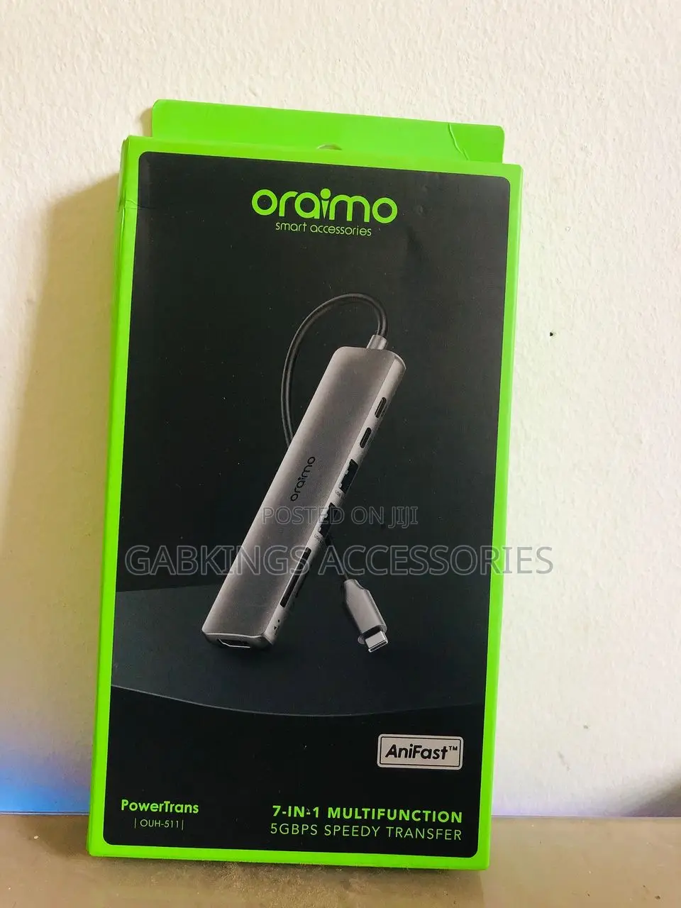 Oraimo Power Trans Usb-C Hub 7-in-1 Multi-Functional Adapter
