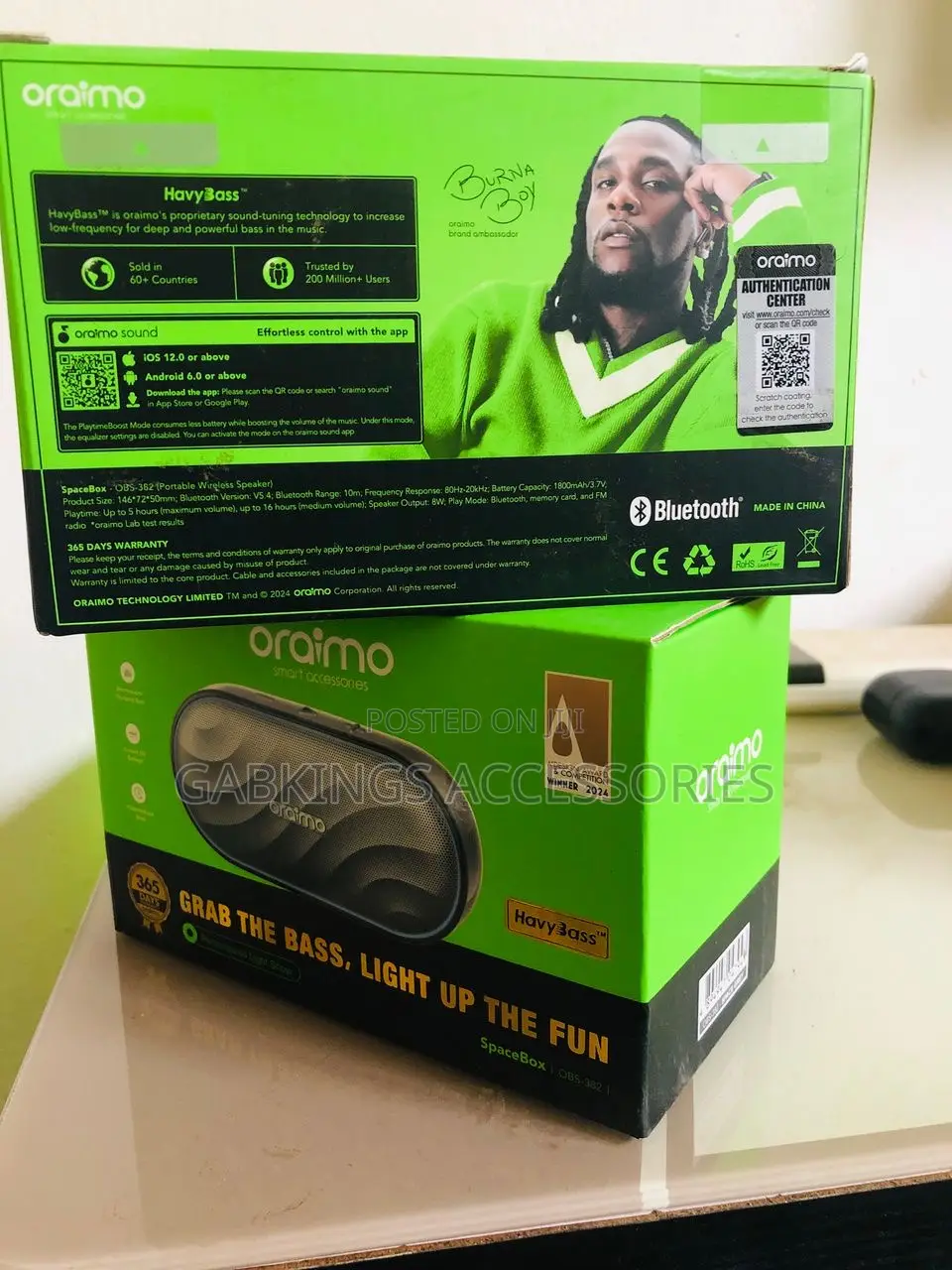 Oraimo Spacebox 8w Fm Speaker