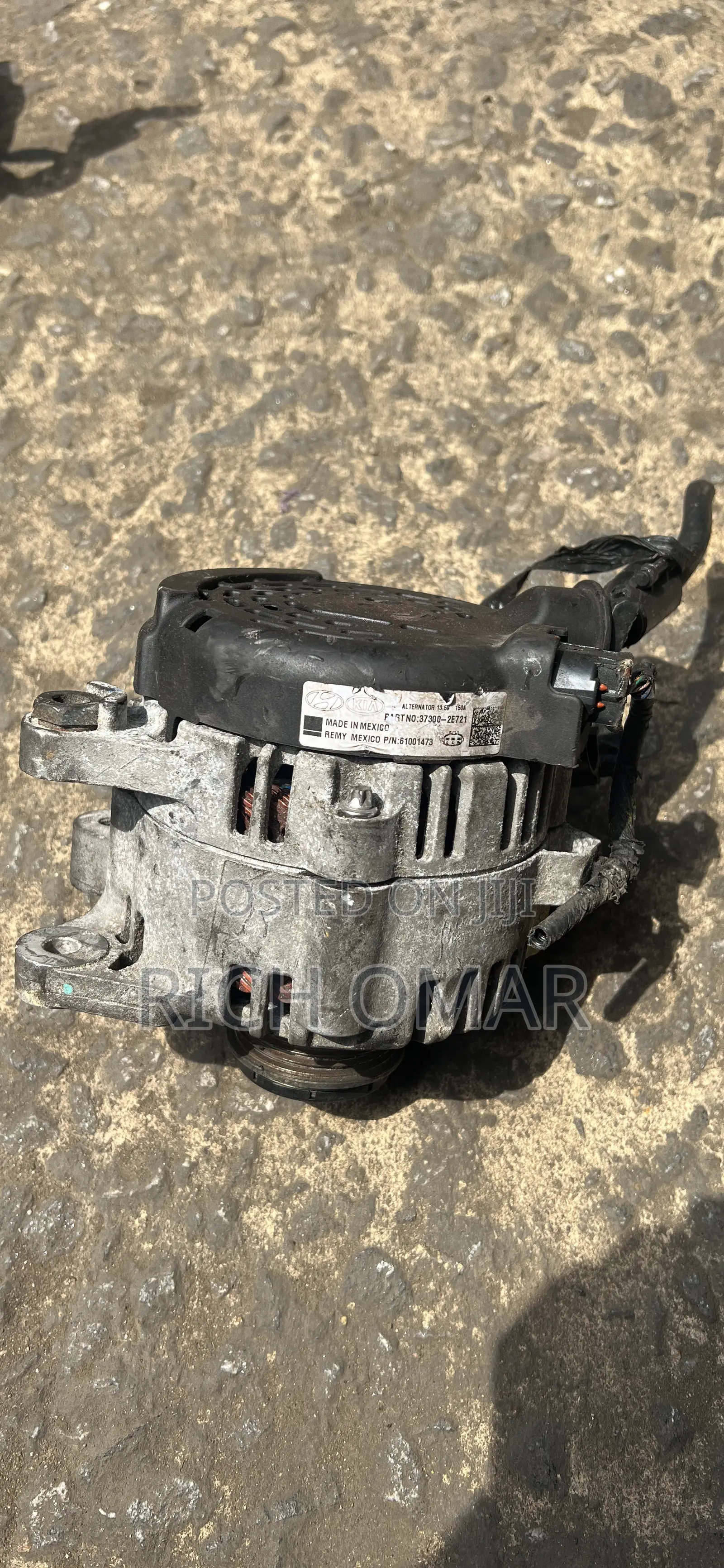 Hyundai Elantra 2017 to 2020 Alternator