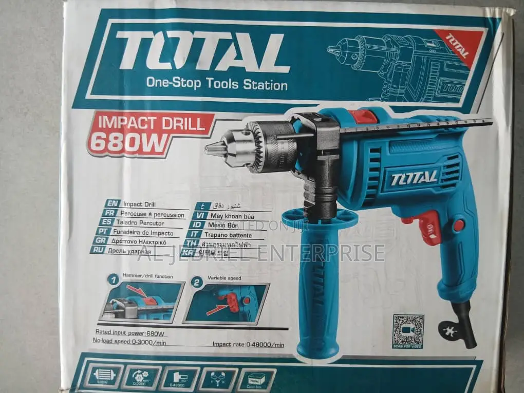 Total Impact Drill 680w
