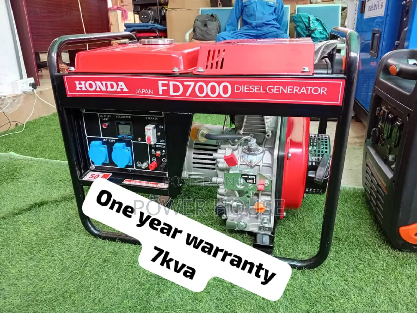 Recent Arrival 7.5kva Honda 7000watts Diesel Generator