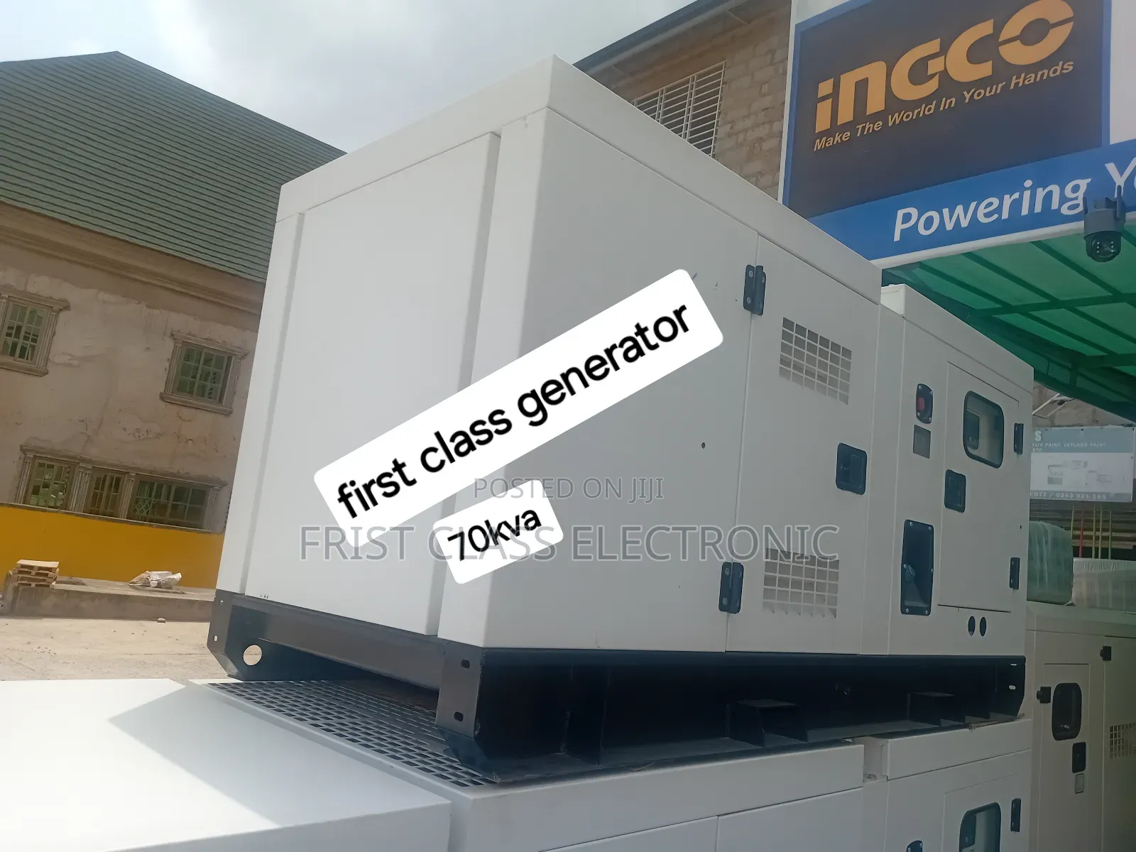 Heavy Duty 70kva Silent Diesel Generator