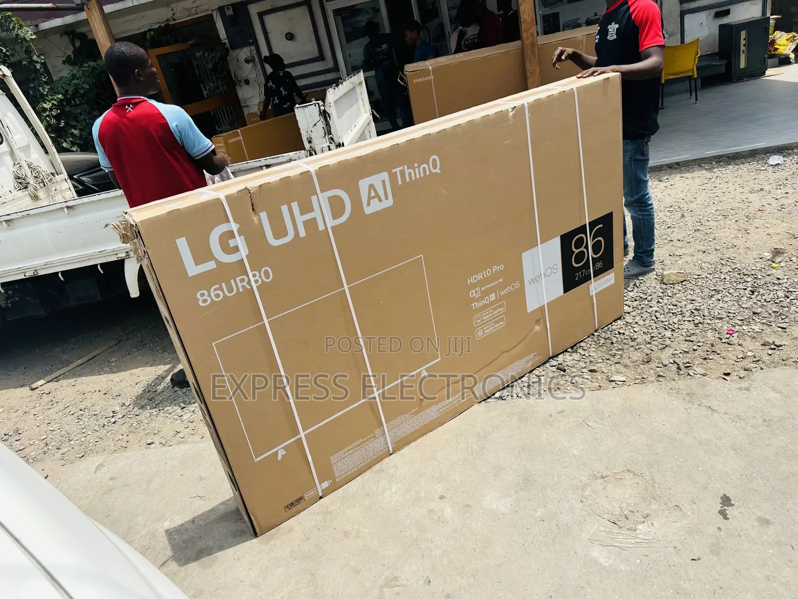 Lg Uhd Smart Glossy Screen  86”Ur78000