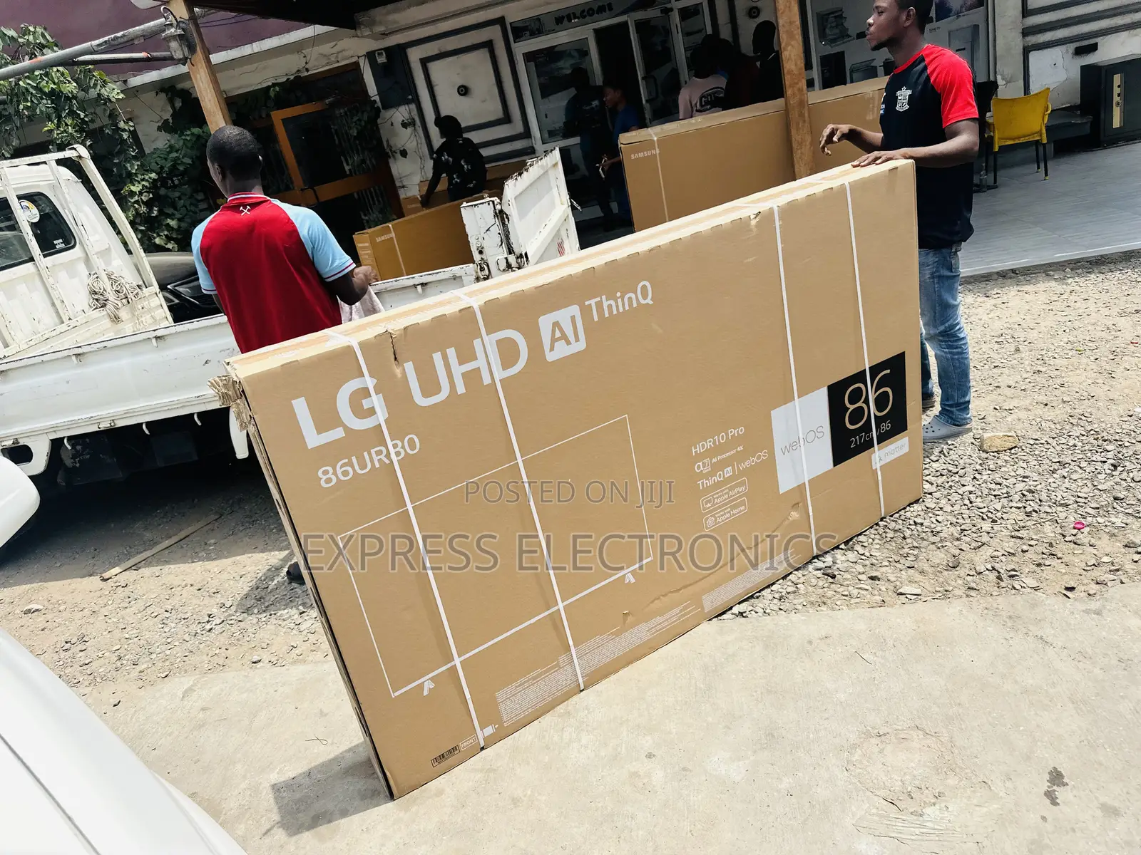 Lg Uhd Smart Glossy Screen  86”Ur78000