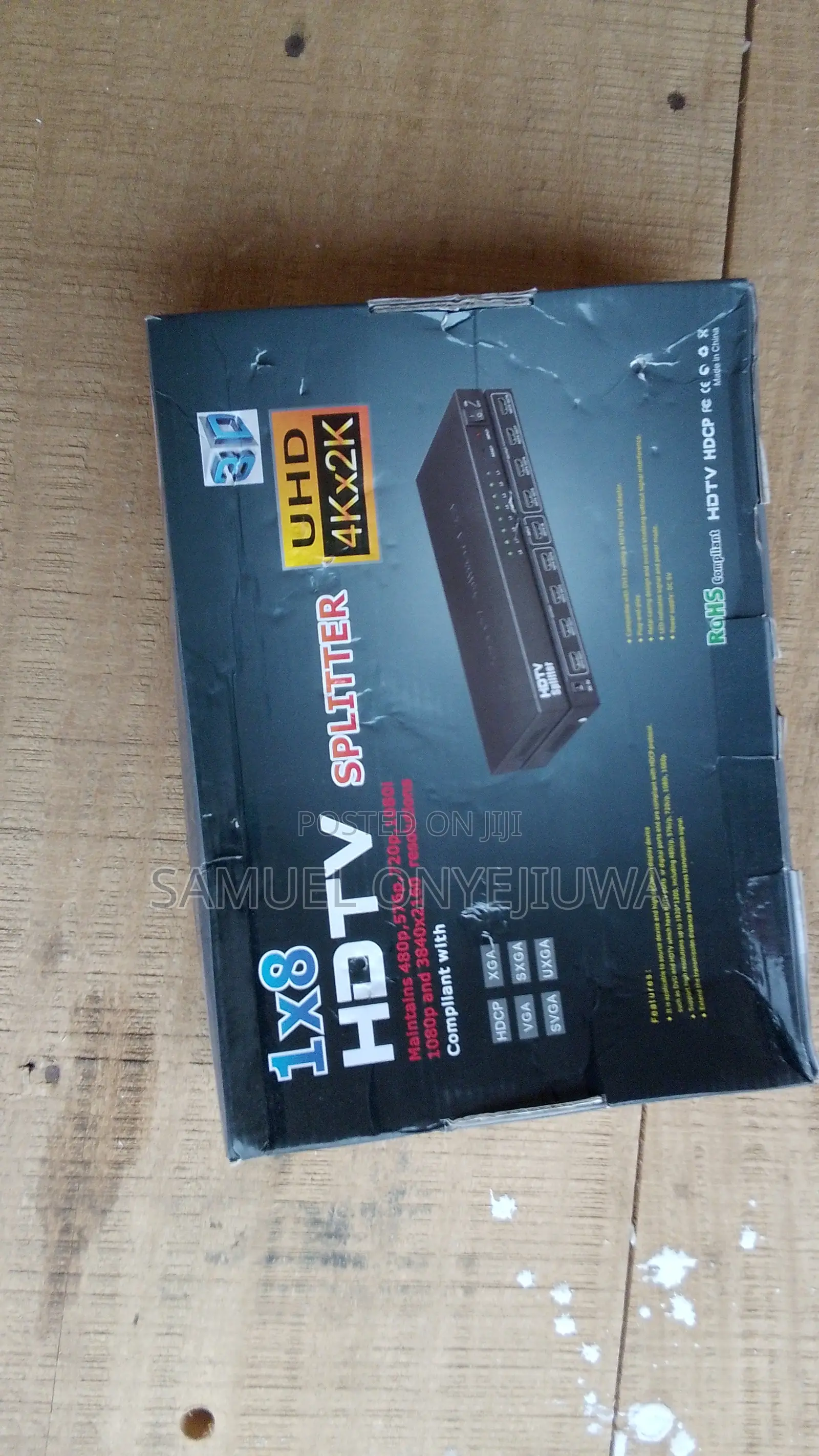 8*1 Ways Hdmi Splitter Original 