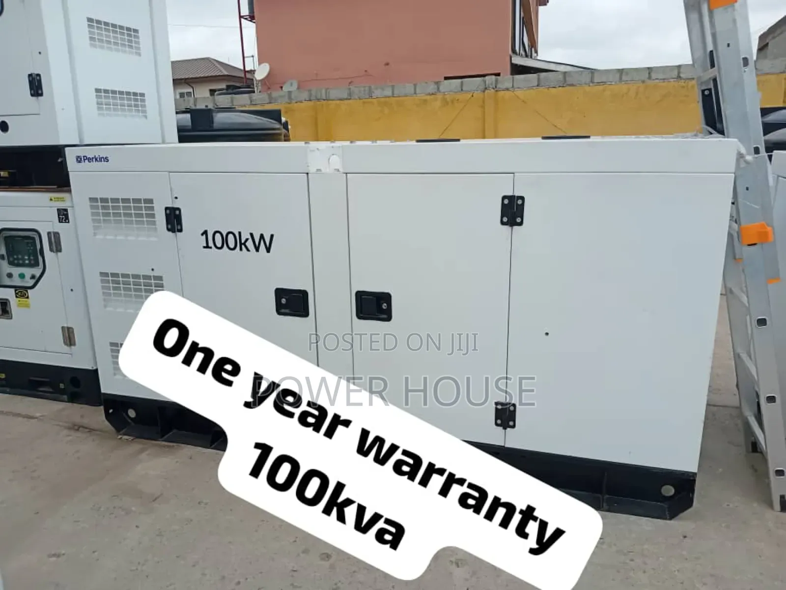 Vintage 100kw Diesel Generator 100kva Perkins Silent