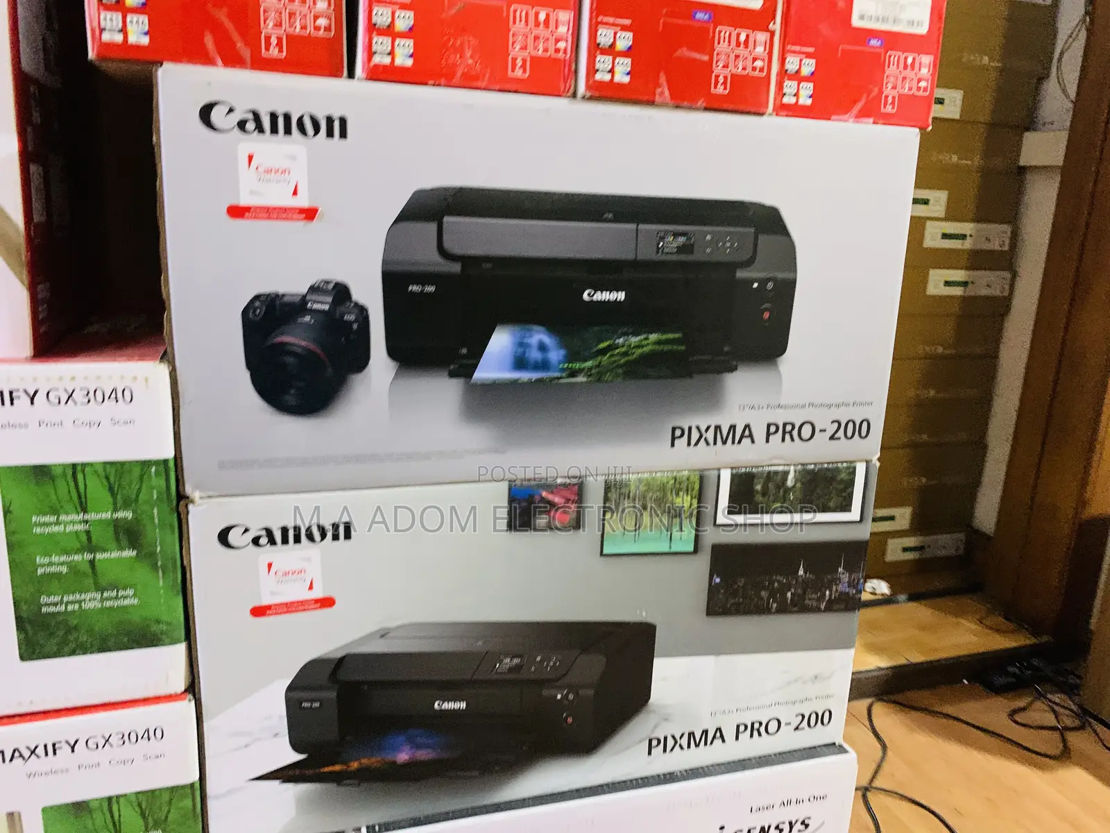 Fast Efficient Pixma Pro 200 Photo Printer