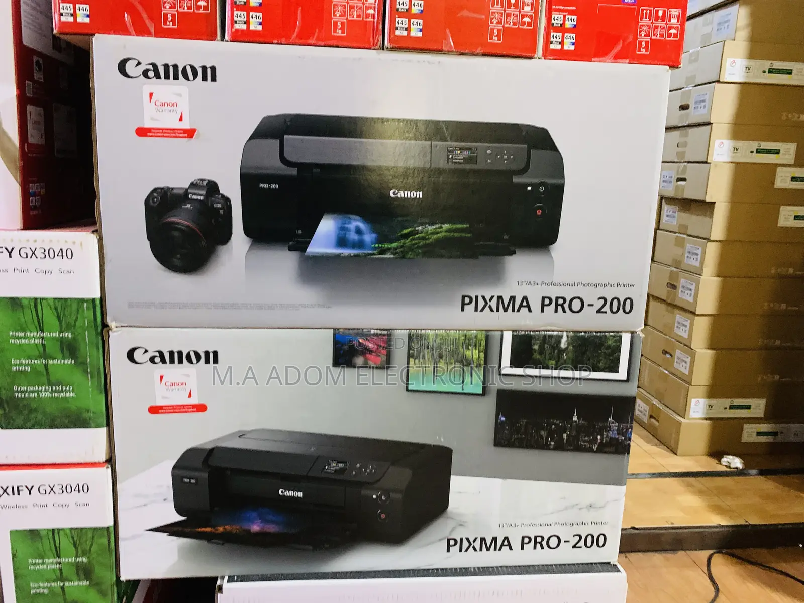 Fast Efficient Pixma Pro 200 Photo Printer