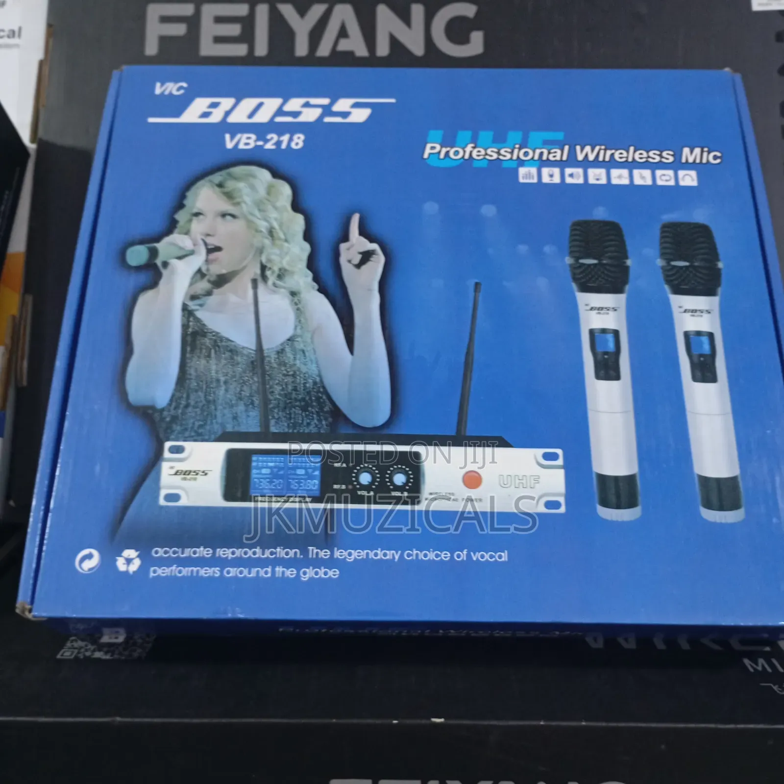 Professional Wireless Mic _ Boss Vb-218