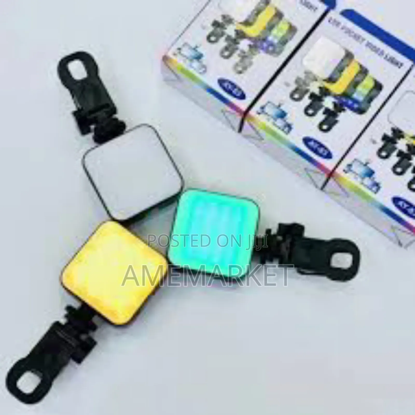 Ay-83 Mini Portable RGB Full-Color Photography Selfie Light