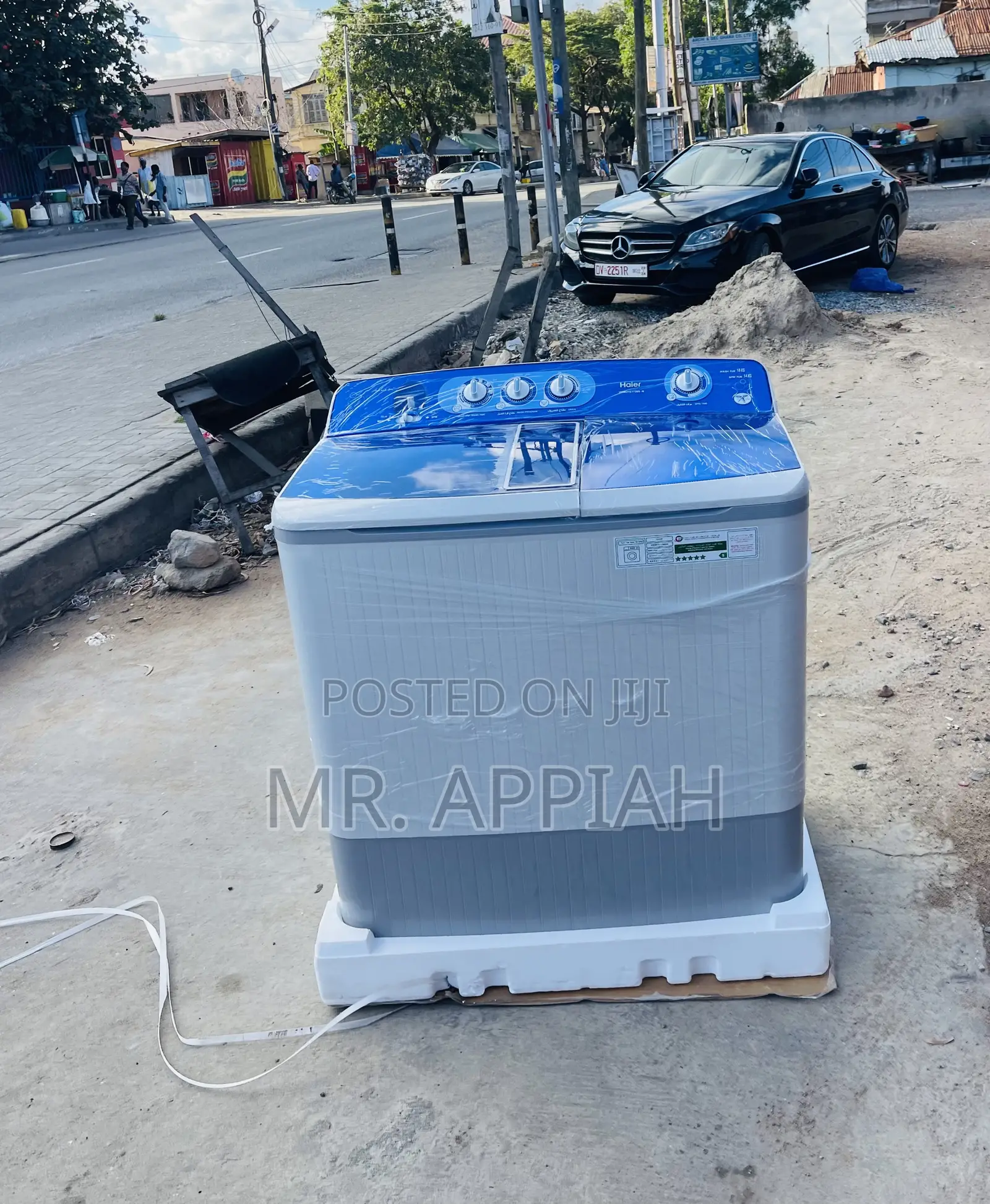 Sealed in Box Haier 18kgSemi-Auto Washing Machine+ Spin Dry