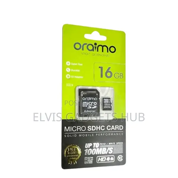 Oraimo 16gb Sd Card