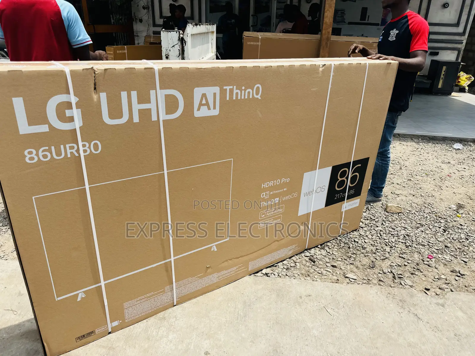 Range of Quantum Display Uhd Smart Lg 86”Ur78000