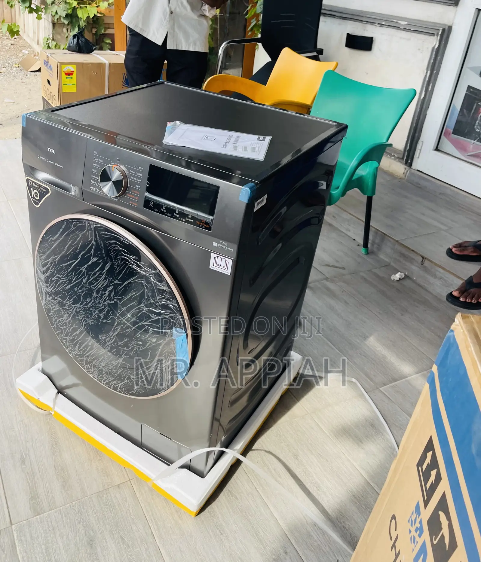 Buy TCL 10.5kg Fully Automatic Washing Machine(Gray).