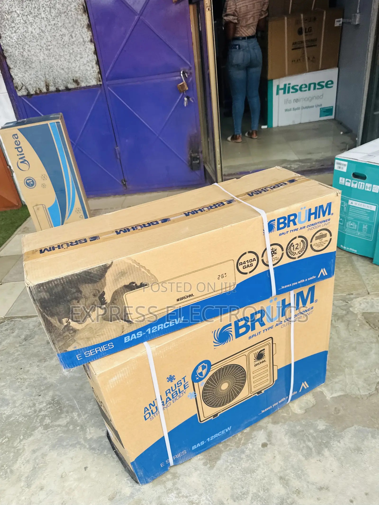 Two Way Air Flow System Bruhm Inverter 1.5hp