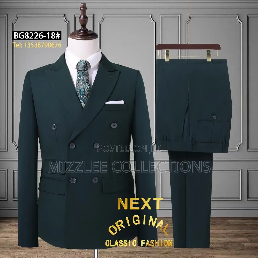 Quality Next Double Breasted Suit