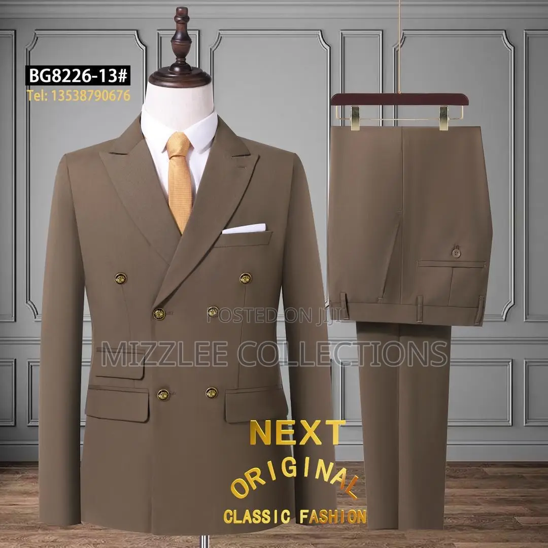 Quality Next Double Breasted Suit