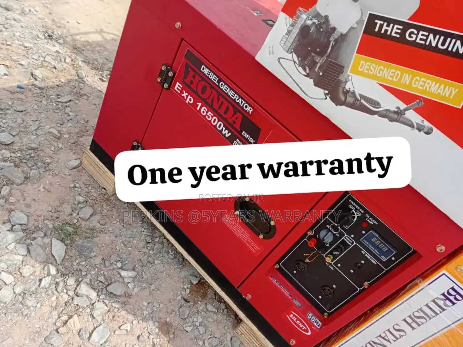 Heavy Duty Power 15kva 16500wats Diesel Silent Generator