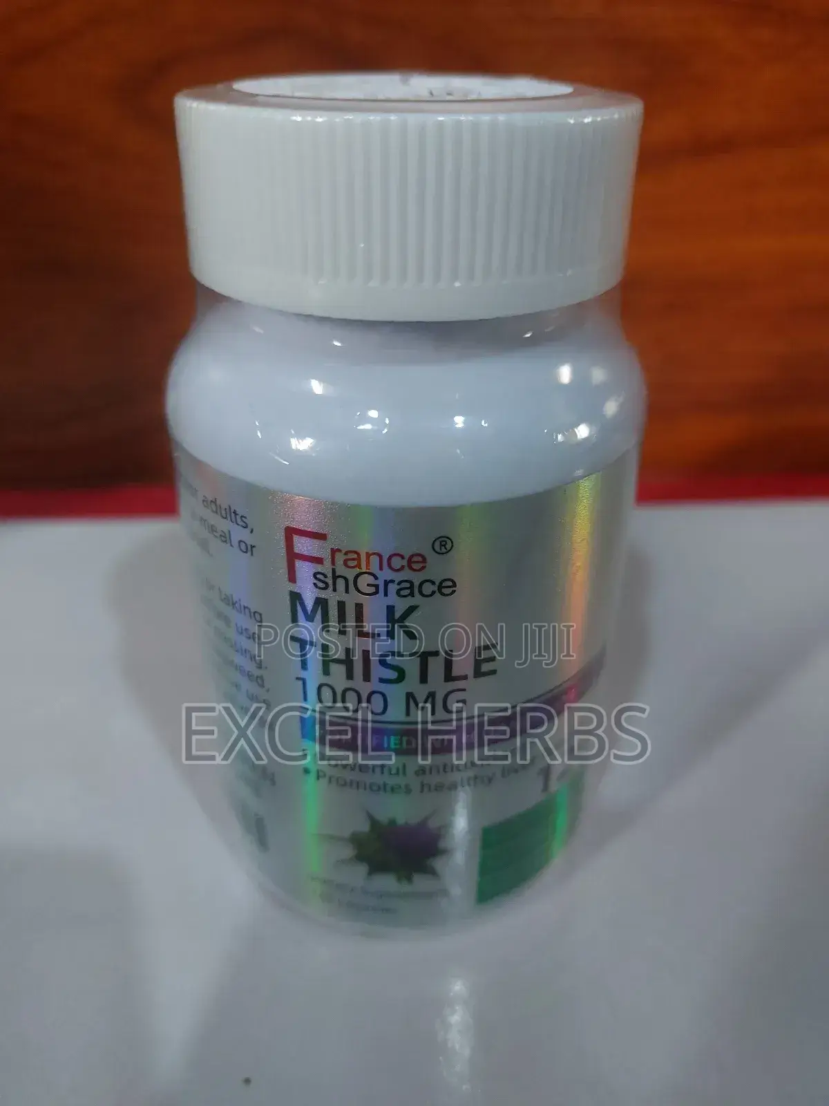 Milk Thistle Seed 1000mg Capsules, Maintain Health Liver Fun