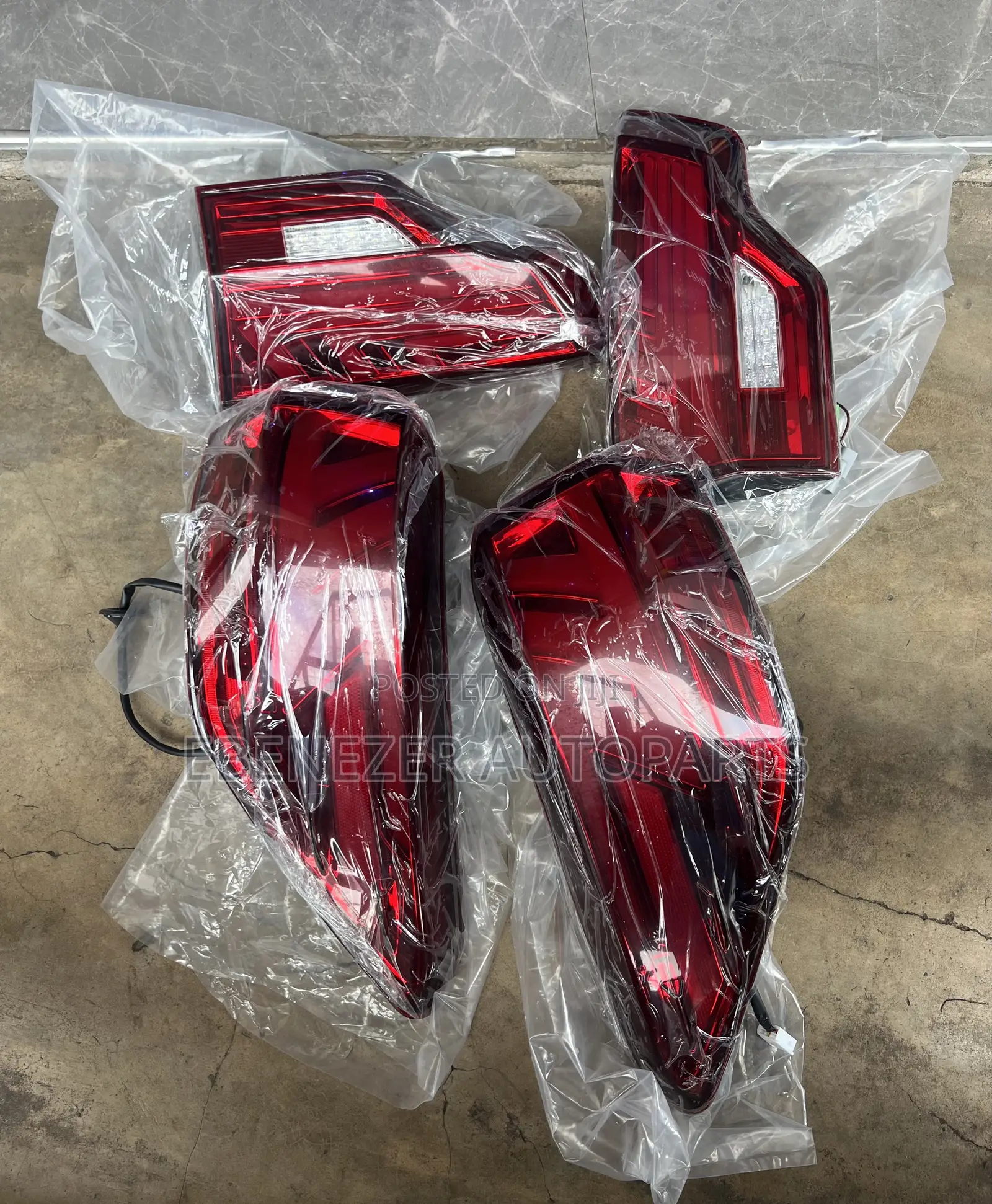 Toyota Highlander 2017,2018 Led Spec Taillights