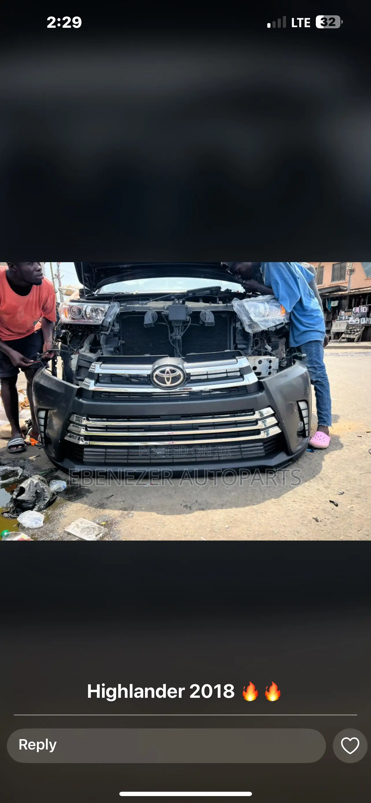 Toyota Highlander 2014 - 2016 Front Upgrade To 2017 - 2018
