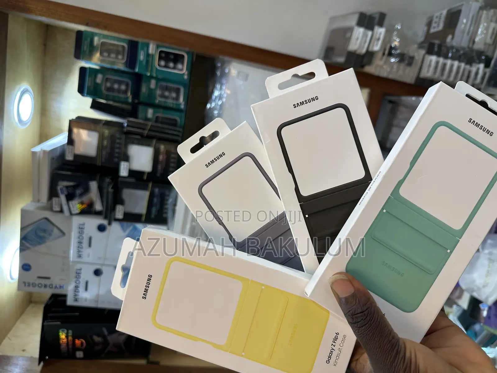 Samsung Galaxy Z Flip 6 / Flip 7 Fe Slim Leather Case