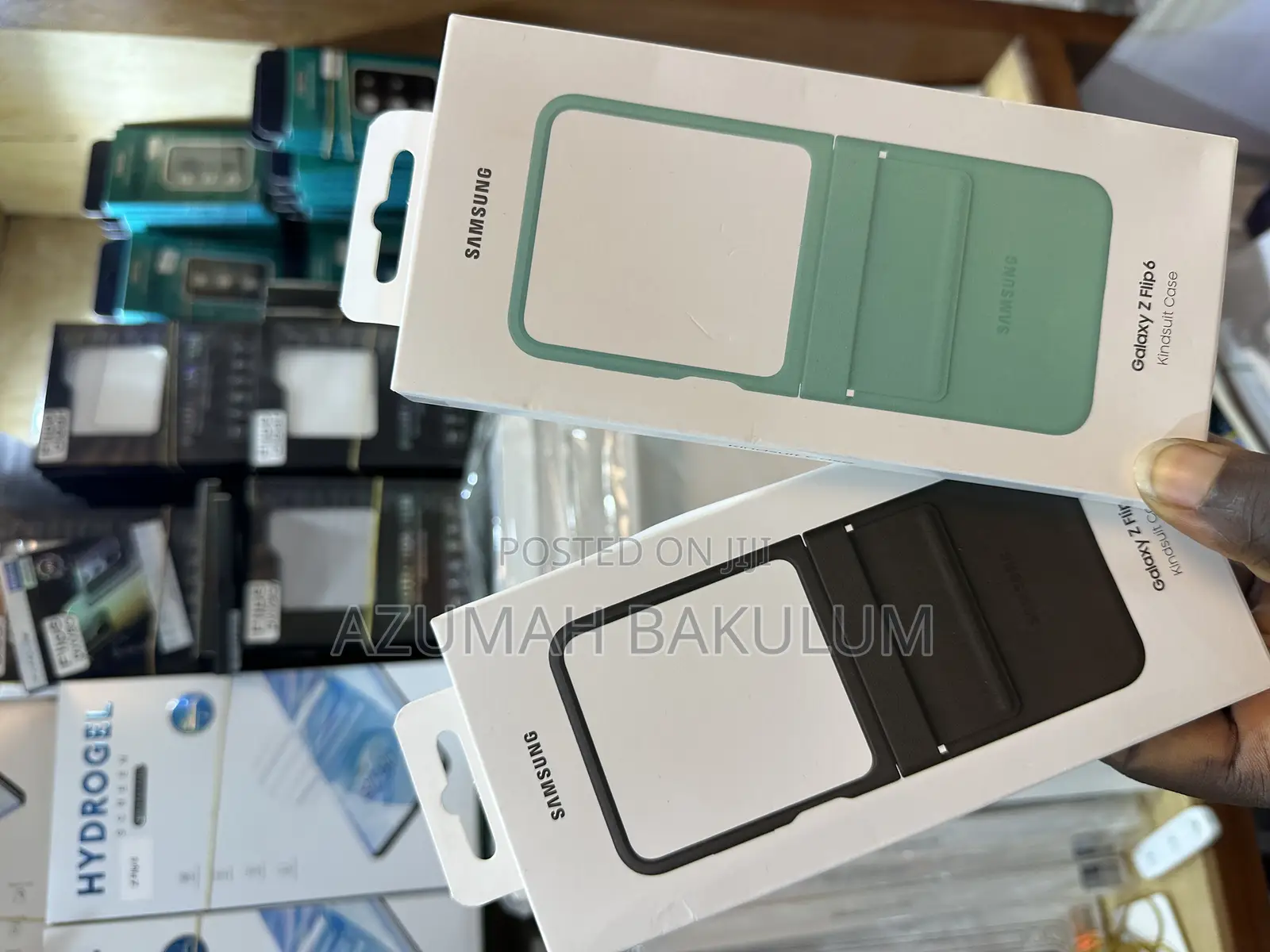 Samsung Galaxy Z Flip 6 / Flip 7 Fe Slim Leather Case
