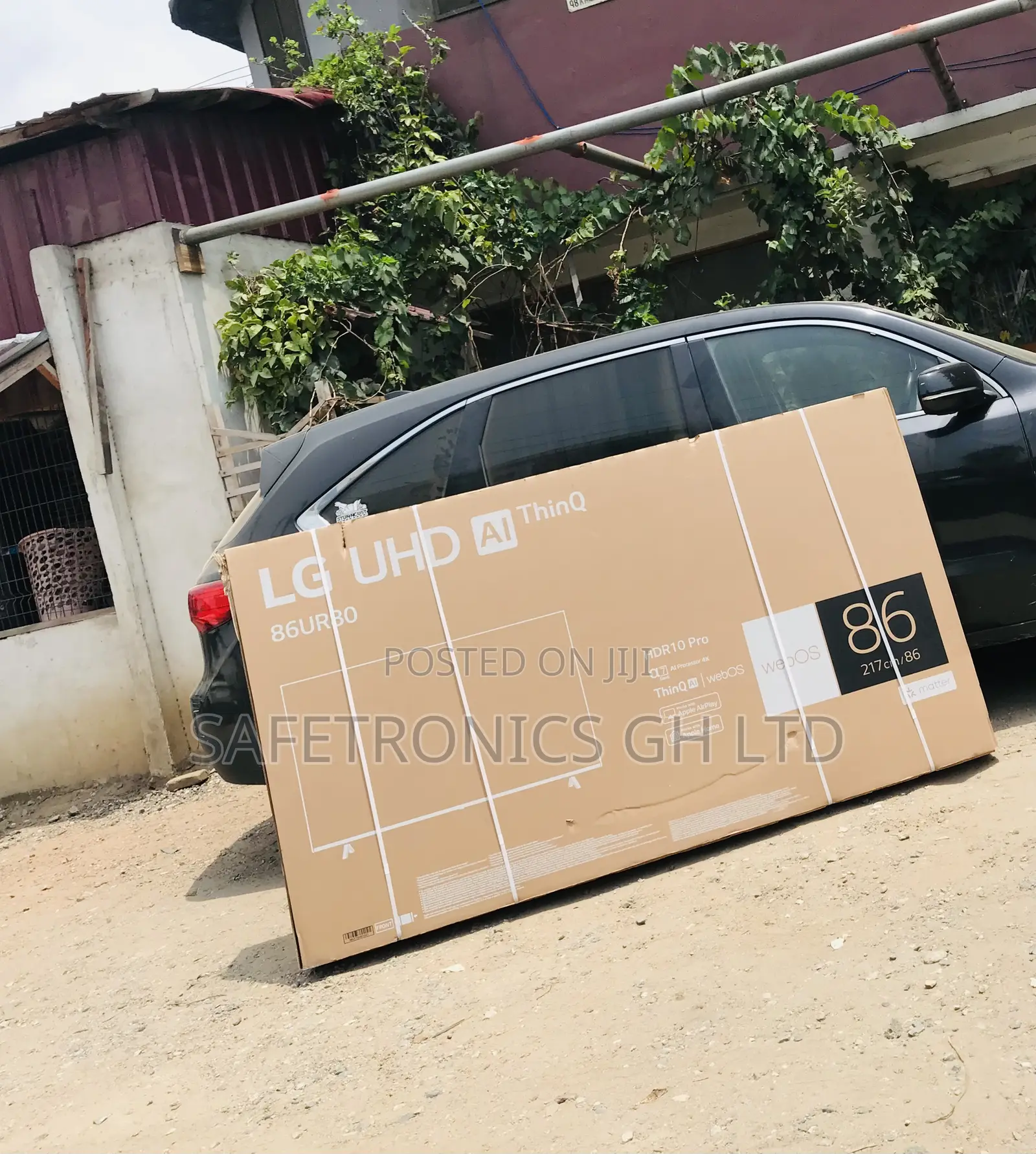 Neatly Boxed Lg 86 Inch Smartscreen Led Uhd Ur80 Tv